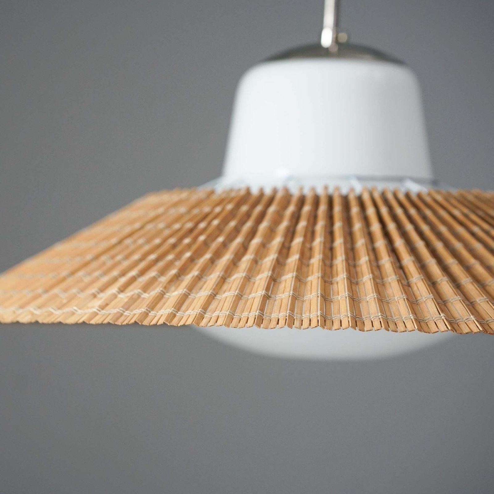 Scandinavian Modern Pendants, Gunilla Jung, Lisa Johansson Pape, Orno Oy, 1950s photo Lighting