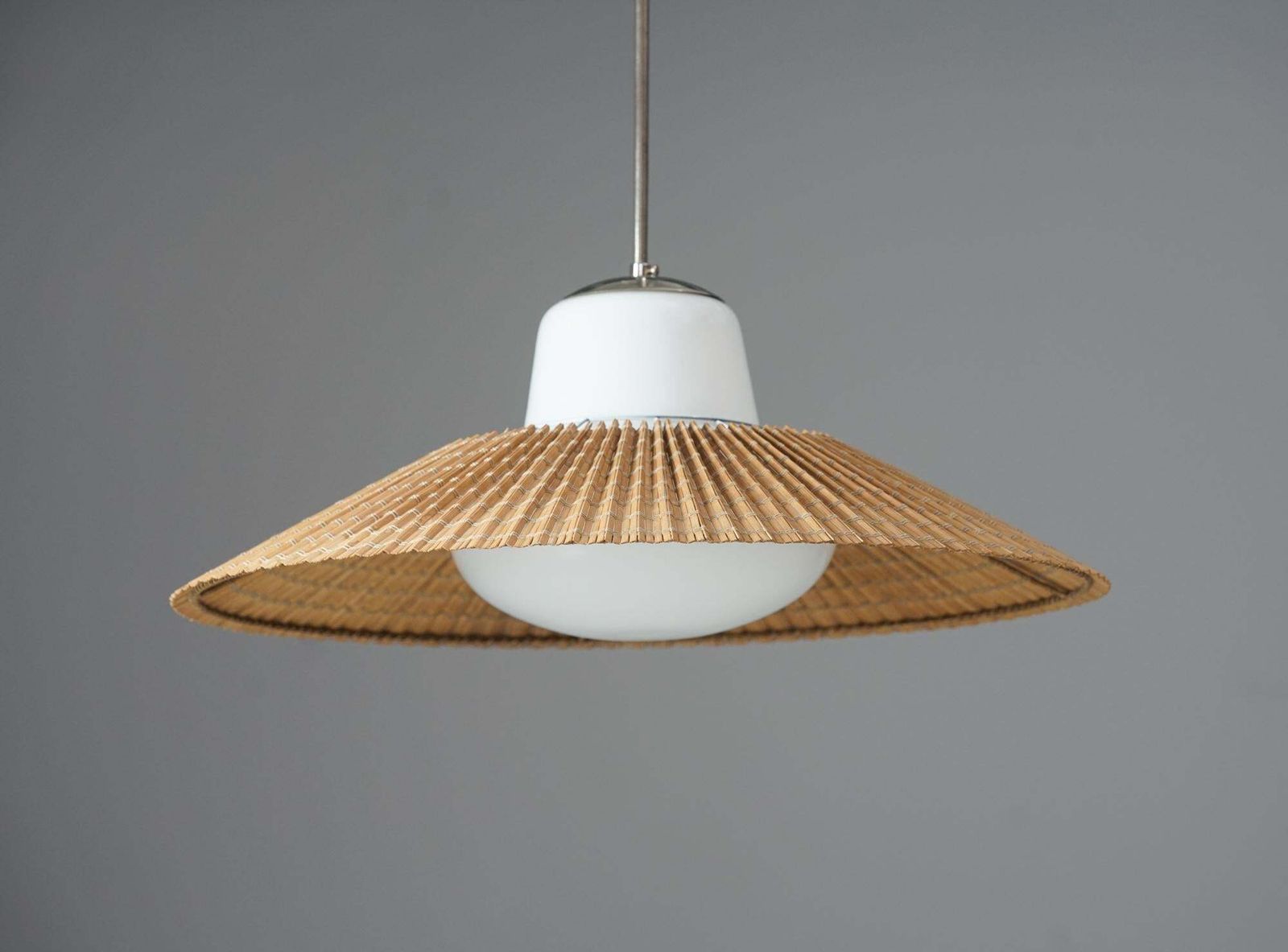 Scandinavian Modern Pendants, Gunilla Jung, Lisa Johansson Pape, Orno Oy, 1950s photo 4203.0