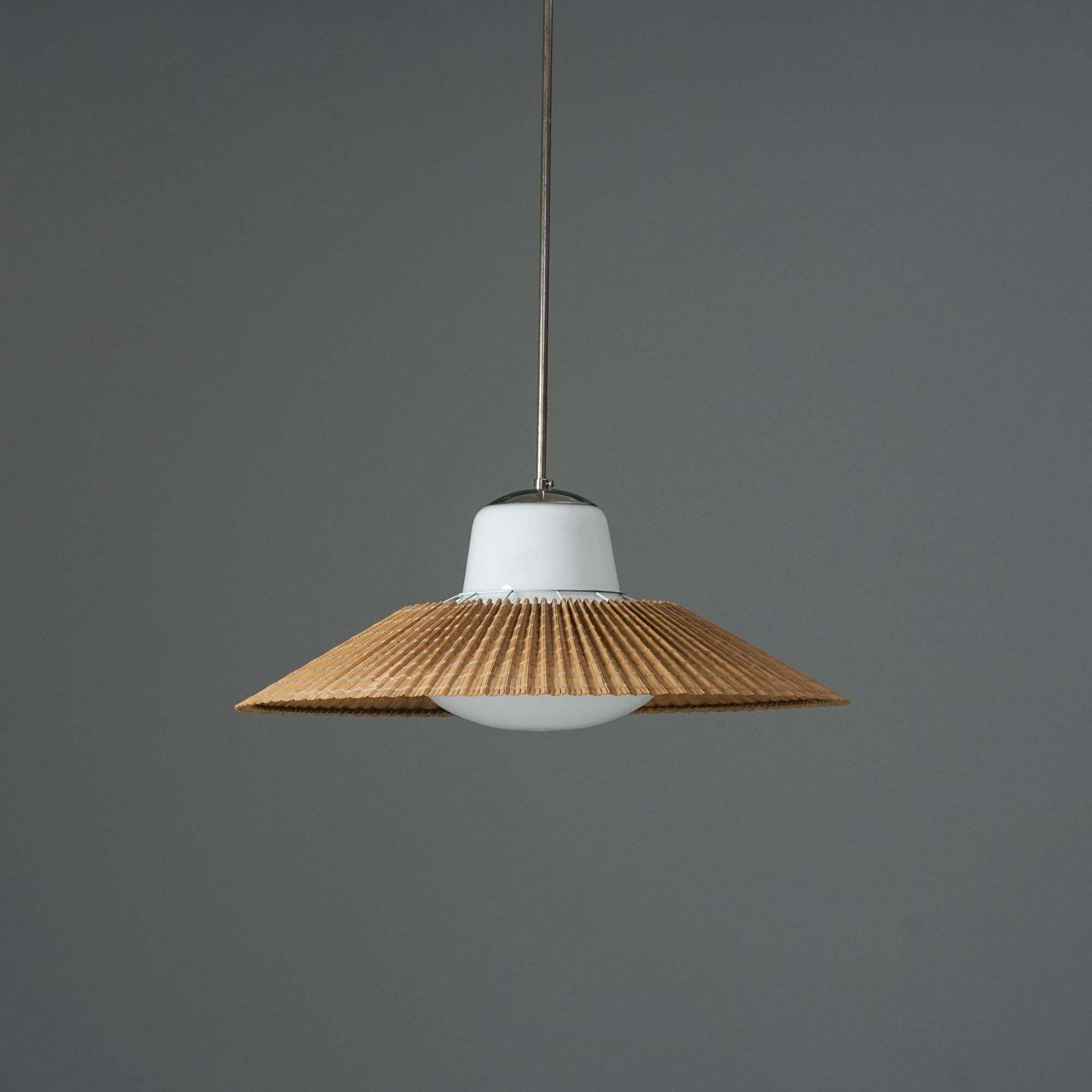 Scandinavian Modern Pendants, Gunilla Jung, Lisa Johansson Pape, Orno Oy, 1950s photo vinterior