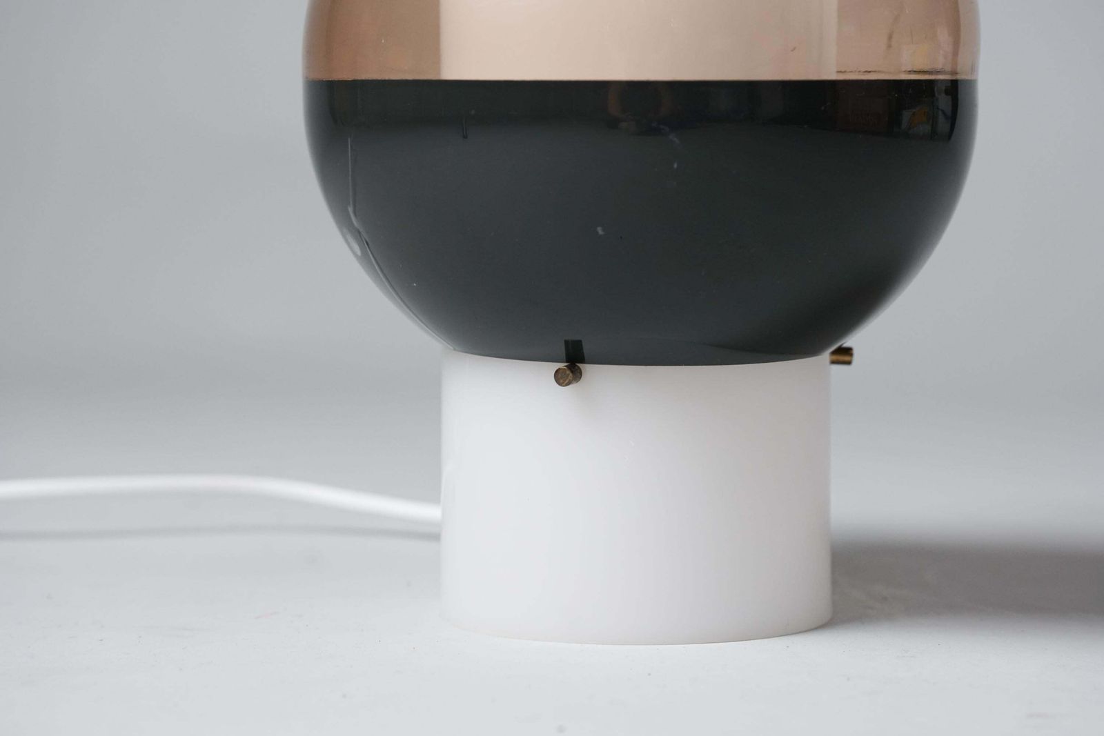 Rare Space Age Table Lamp, Attr. Yki Nummi, Stockmann Orno, 1970s photo for sale