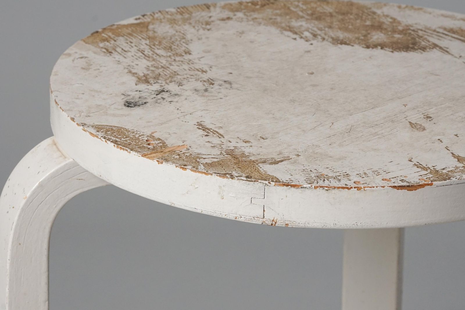Model 60 Stool, Alvar Aalto, Oy Huonekalu  Ja Rakennustyötehdas Ab, 1930/1940s photo 858.0