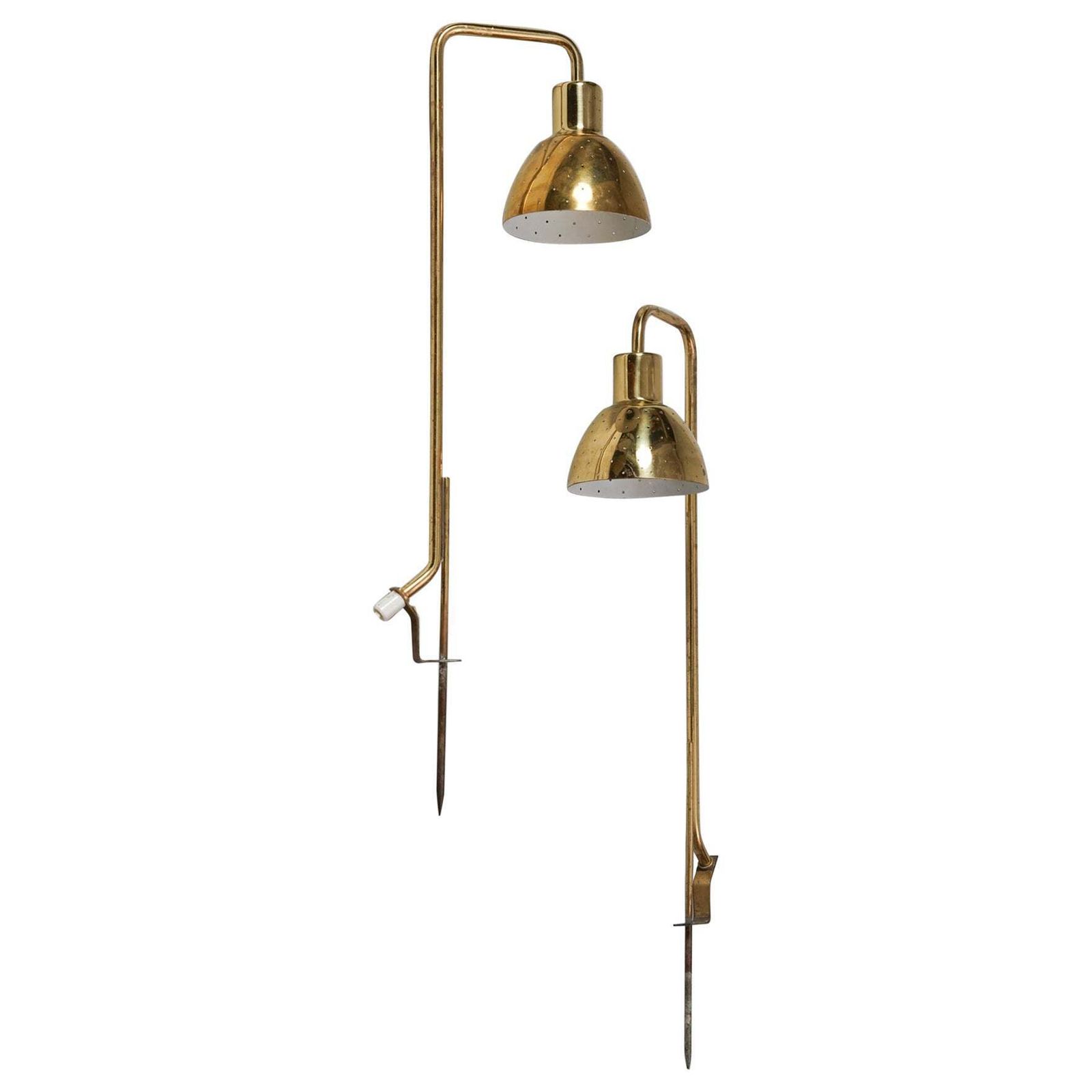 Set Of Two Model Primula Flower Lamps, Hans Agne Jakobsson, Ab Markaryd, 1960s
