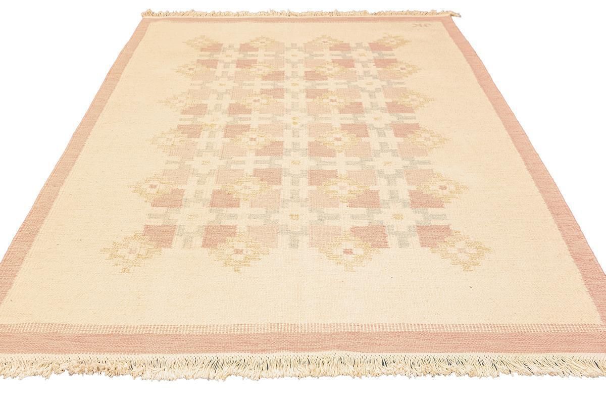 Vintage Swedish Rug Flat Weave Jk photo Textiles