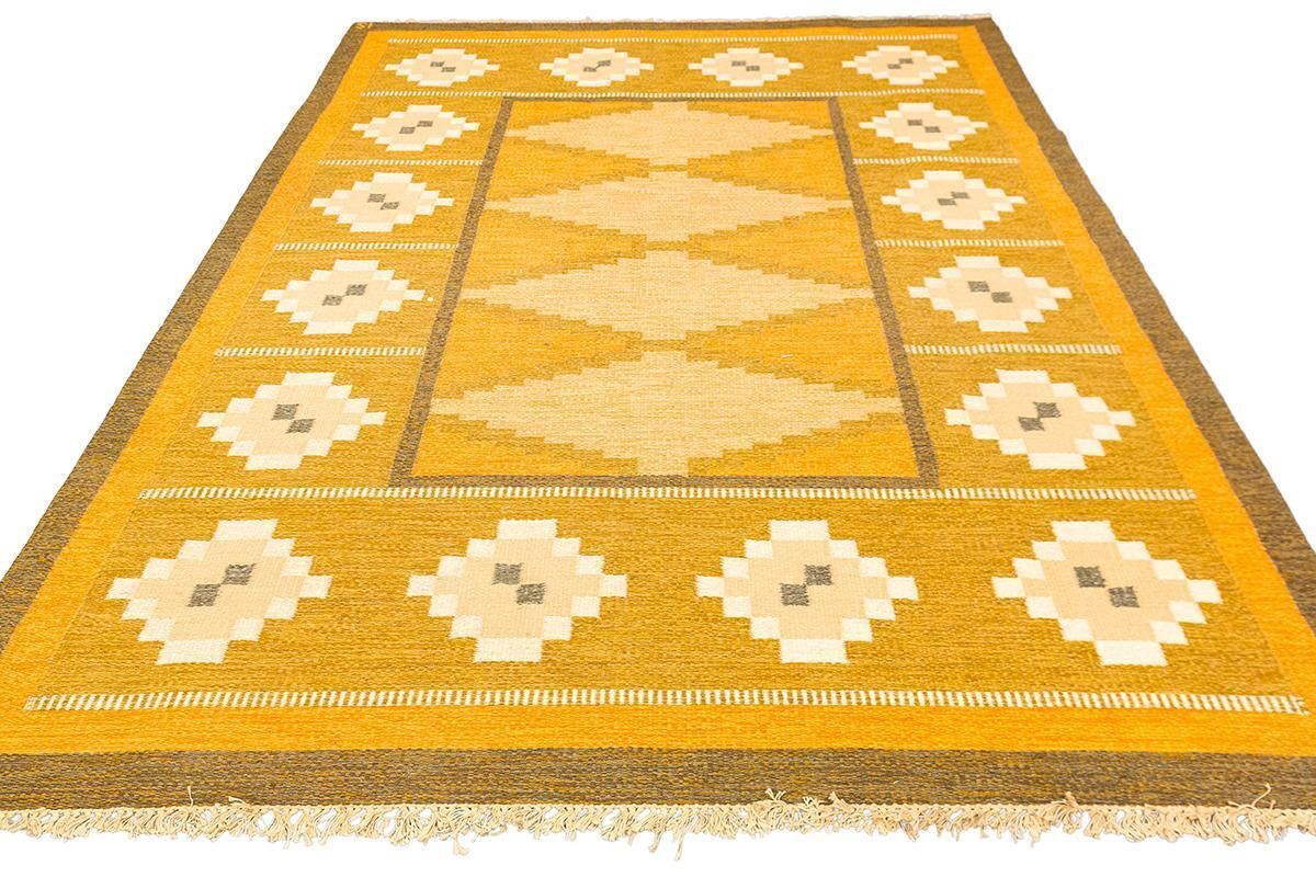 Swedish Rug Flat Weave By Ingegerd Silow photo furniture