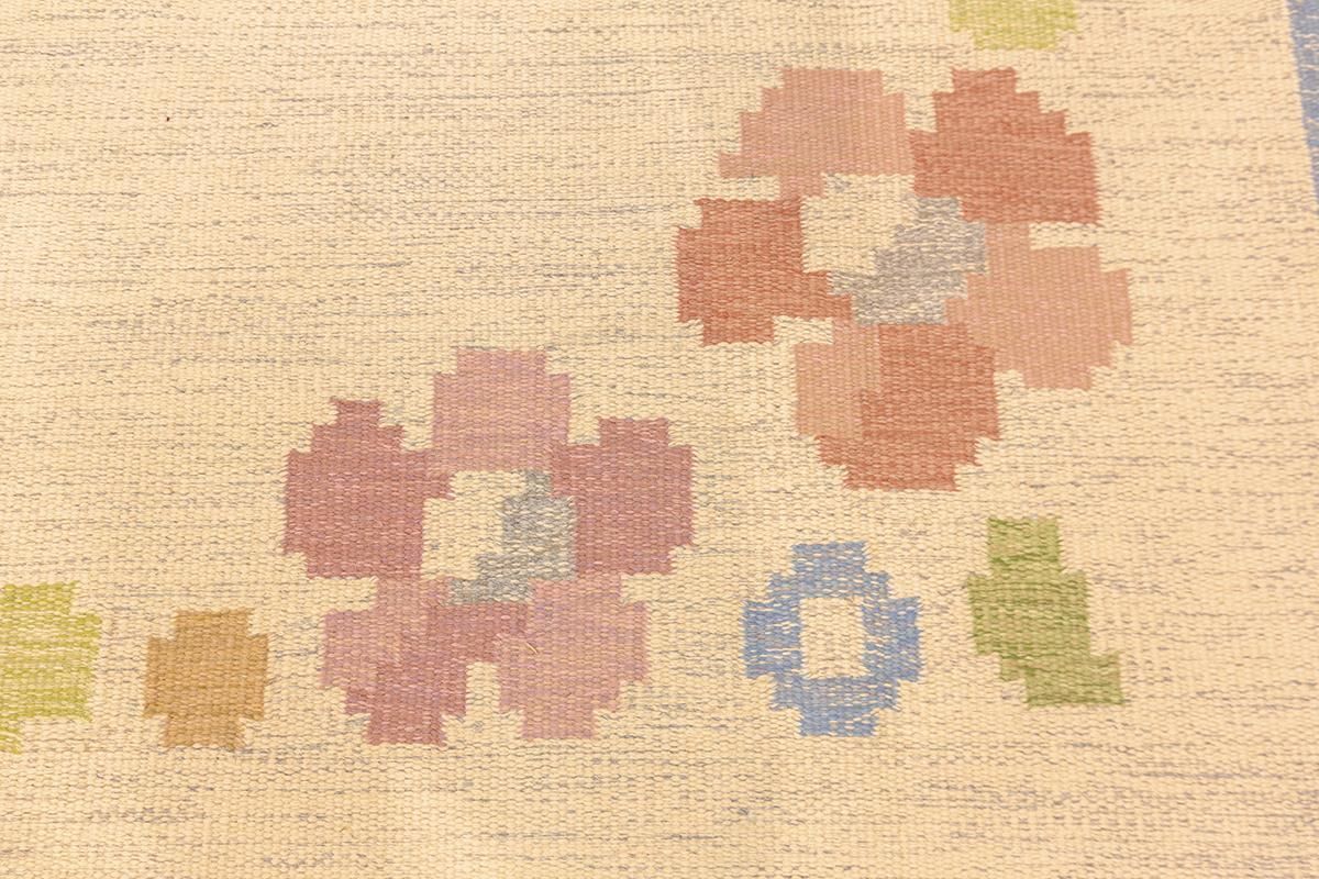 Scandinavian Rug Soft Color Palette Oa photo for sale