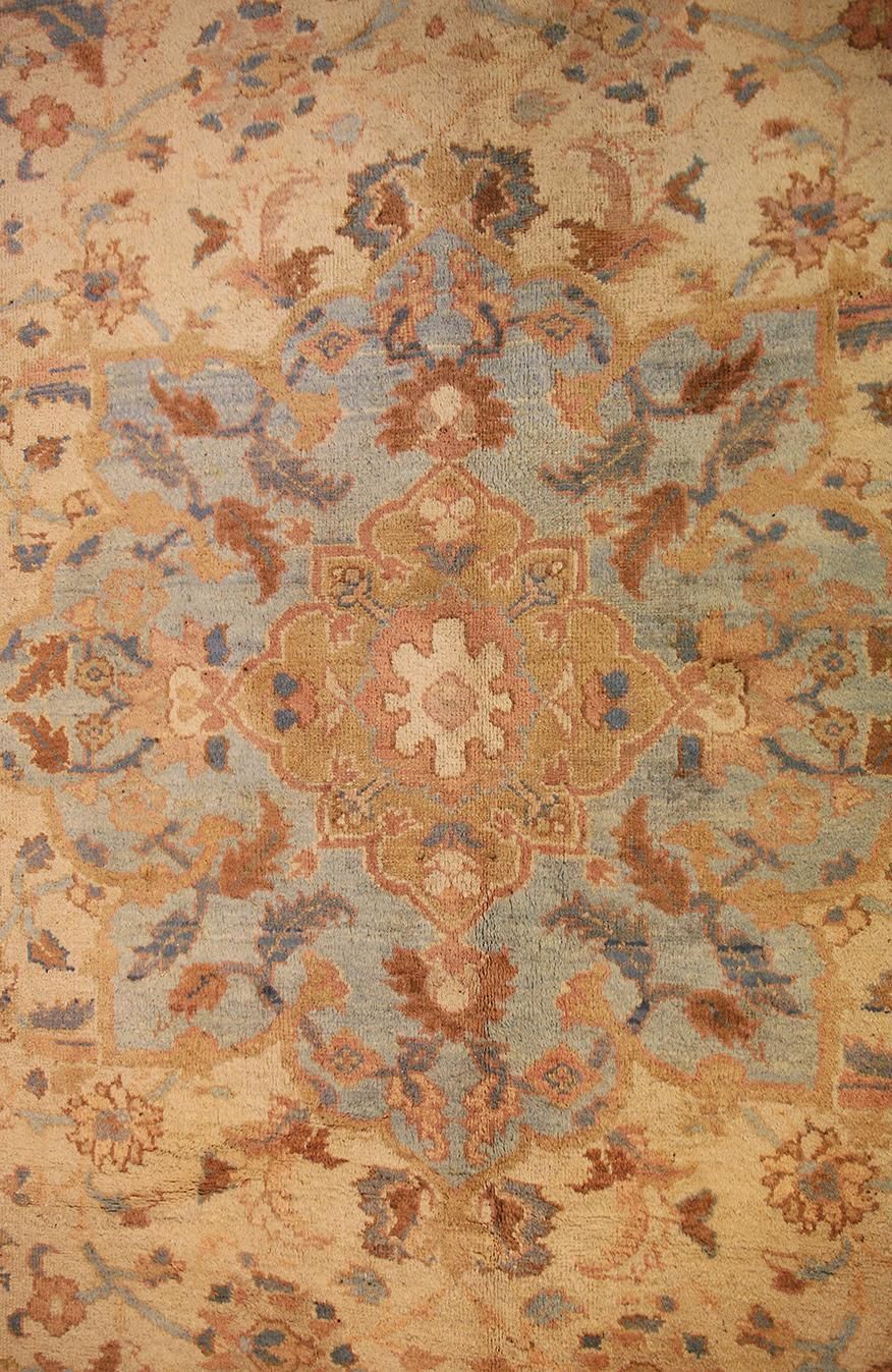 Indian Amritsar Rug Soft Colors photo Textiles
