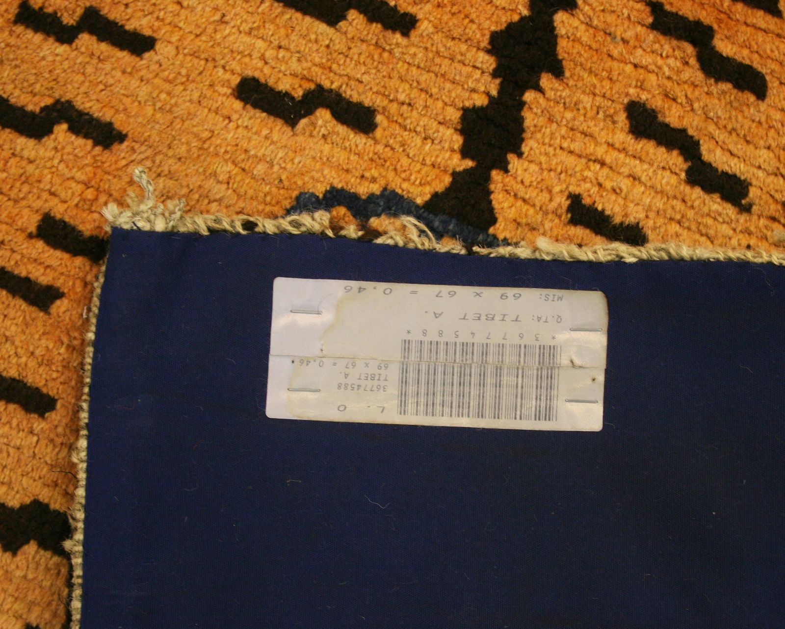Tibetan Tiger Rug photo 4160.0
