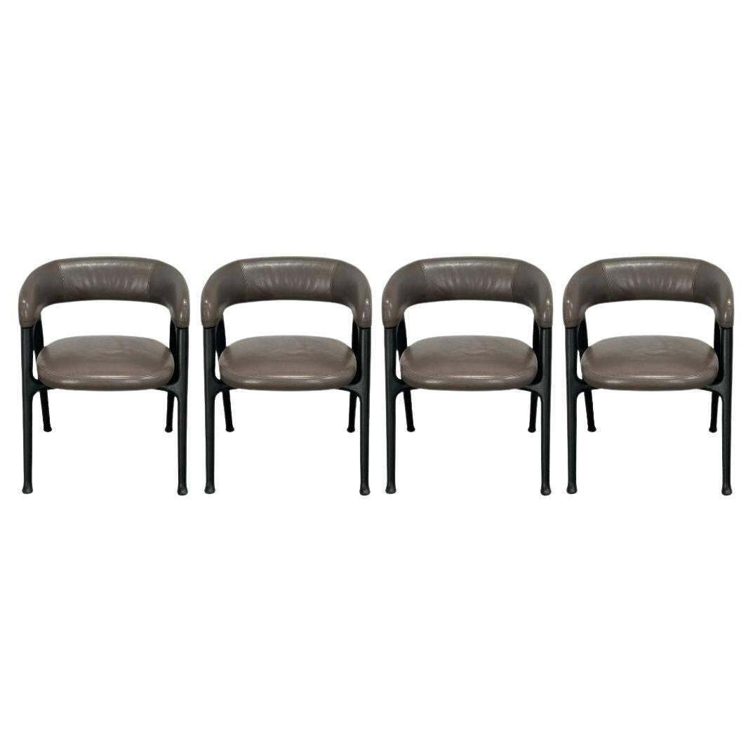Baxter Corinne Chair By Roberto Lazzeroni, Set Of Four