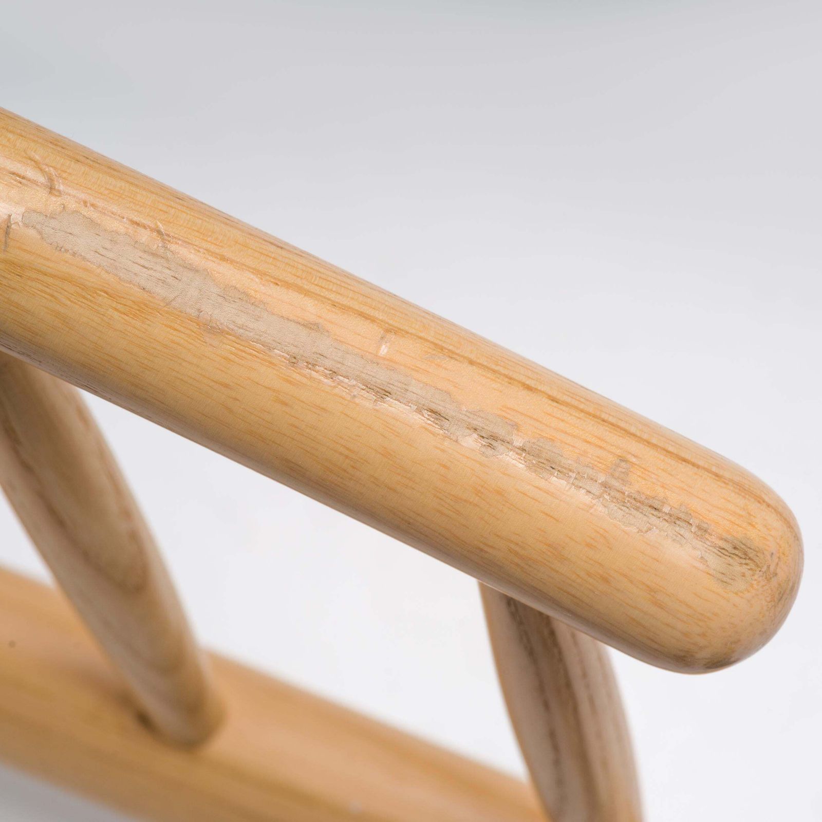 Magis White & Natural Ash Cyborg Stick Dining Chair photo Furniture