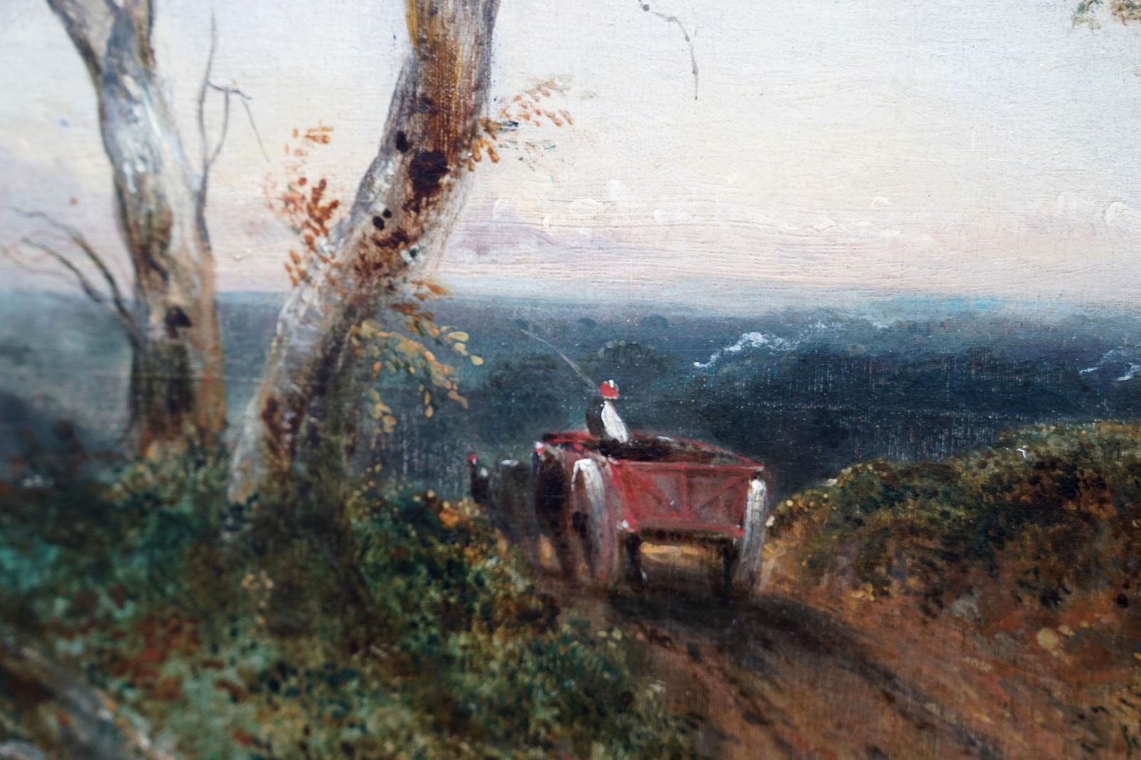 Frederick Waters Wattsdrover With Cattle In Landscape   British 19thc Victorian Art Oil Paintingcirca 1840 photo buy