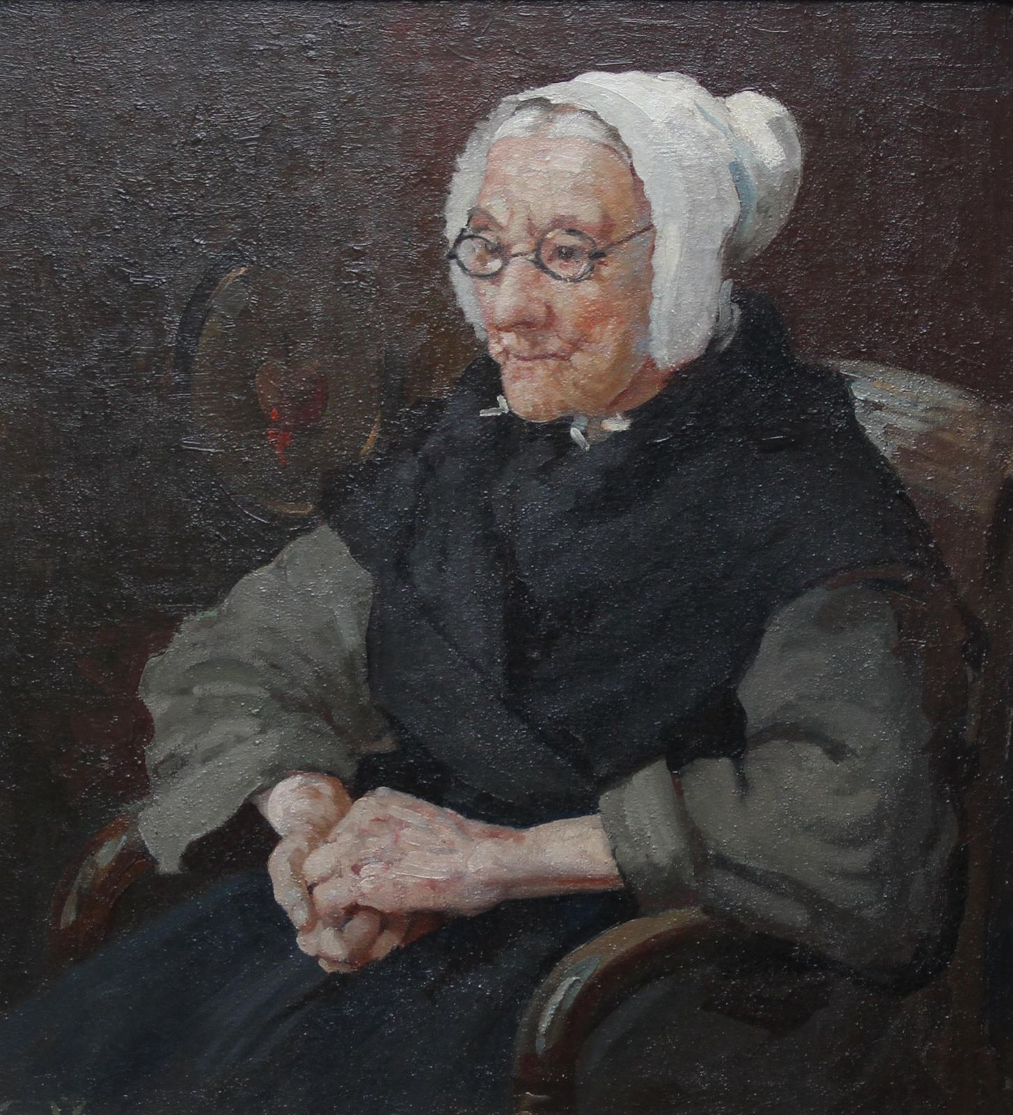 photo for sale William Lee Hankeyfrench Breton Lady   British Victorian Post Impressionist Portrait Oil Paintingcirca 1900