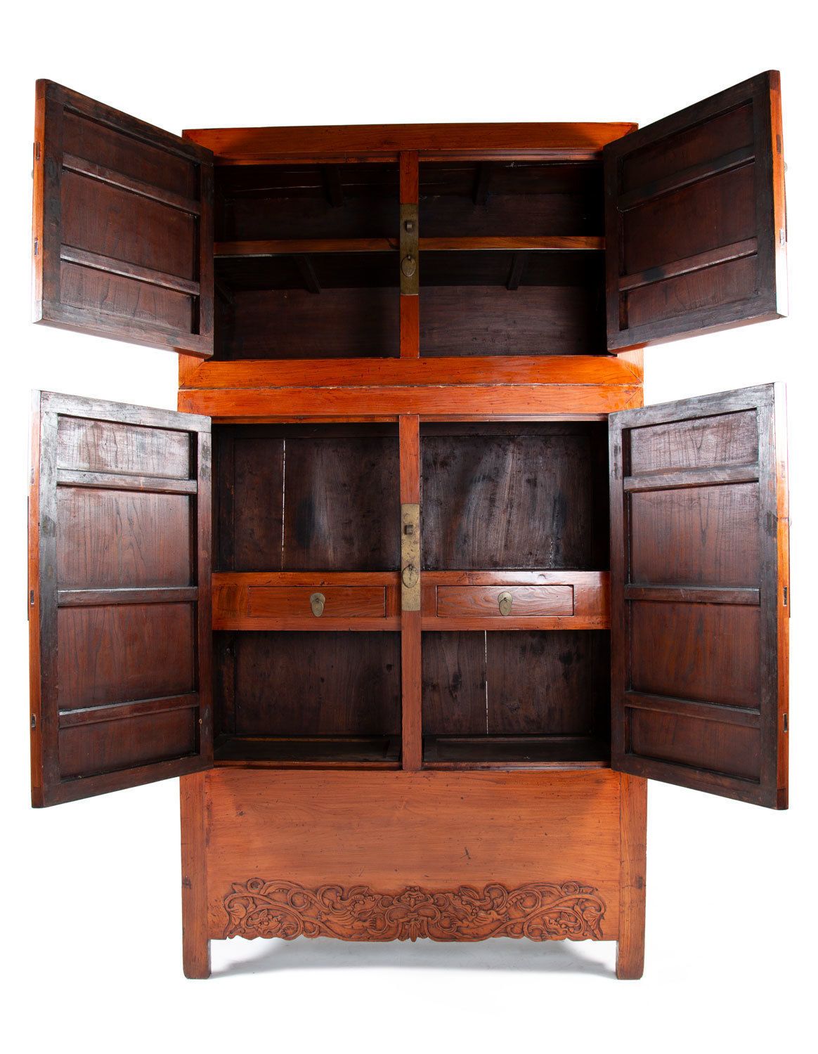 A Large 19th Century, Chinese Compound Cabinet photo furniture