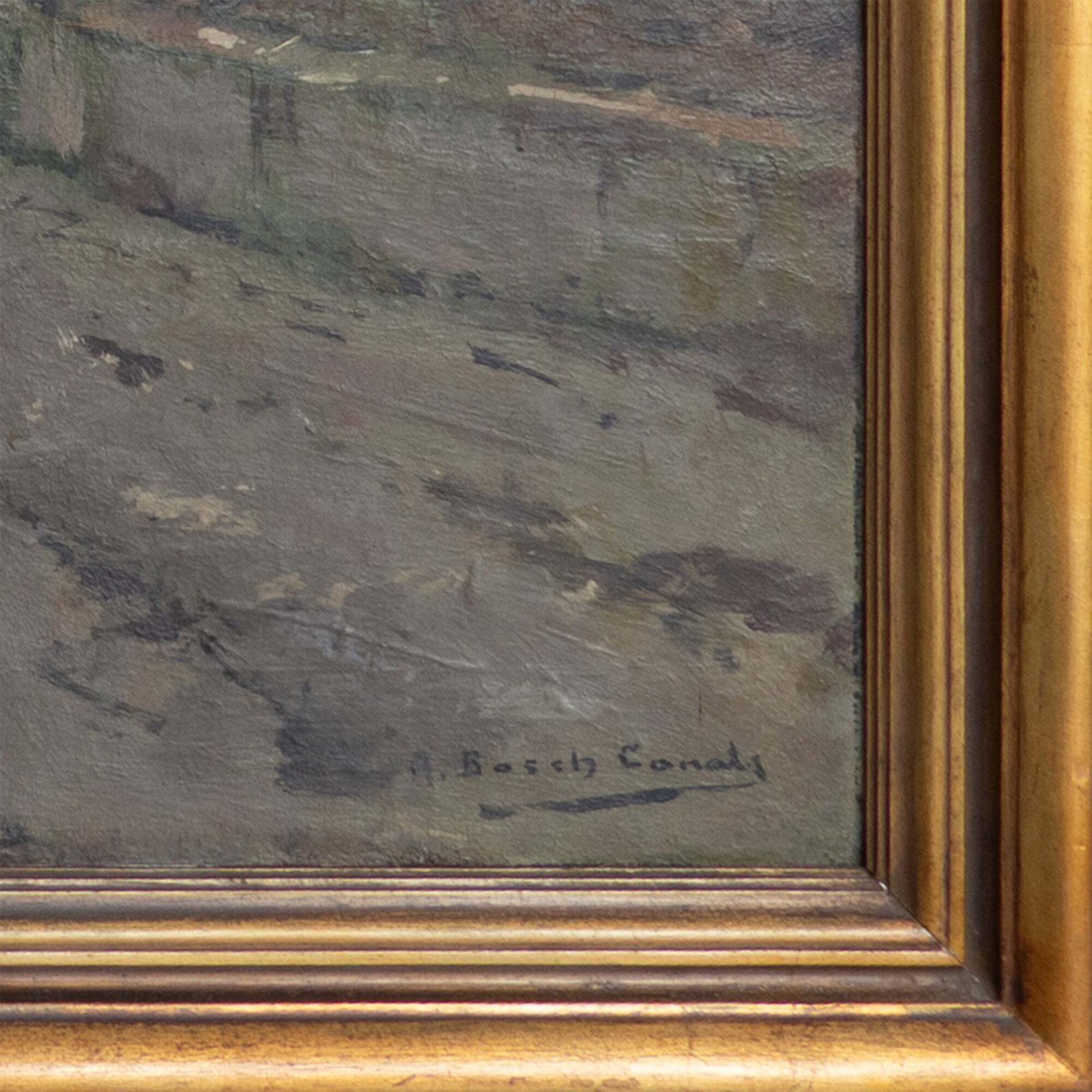 Catalaans Landschap Met Lucht – Andreu Bosch I Canals (Ca. Jaren 1920) photo vinterior