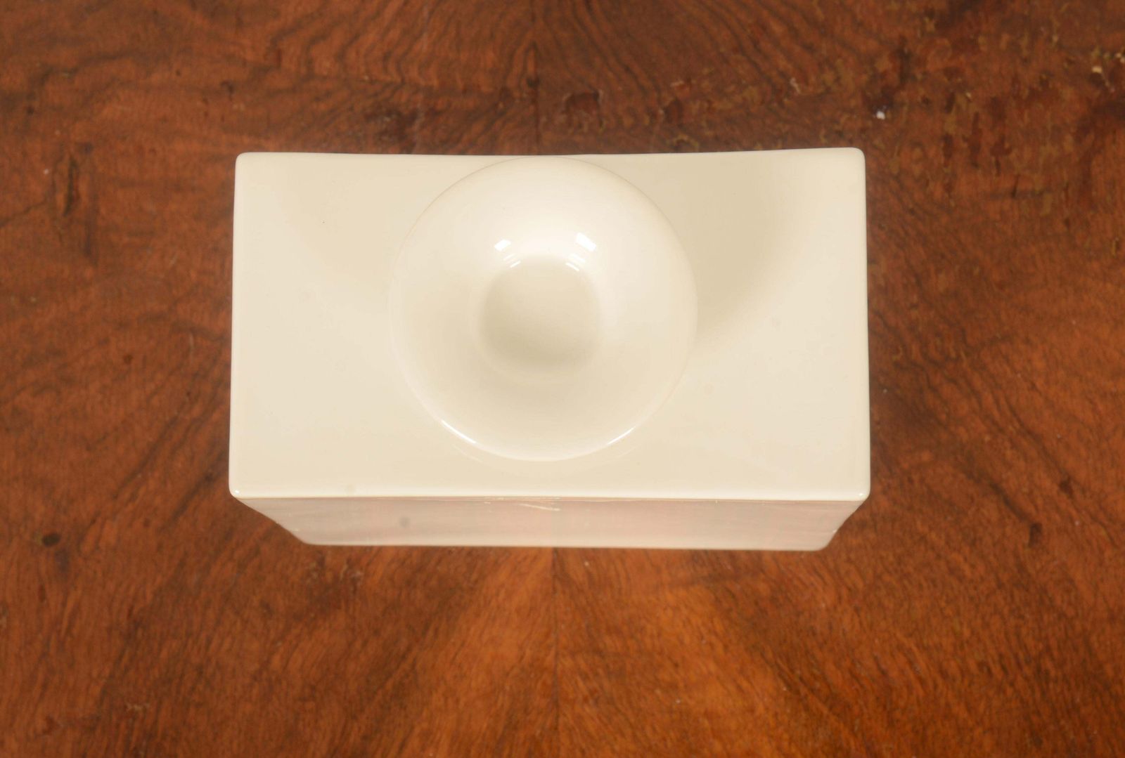 Kpm Berlin White Porcelain Tea Box Designed By Trude Petri photo 141.0