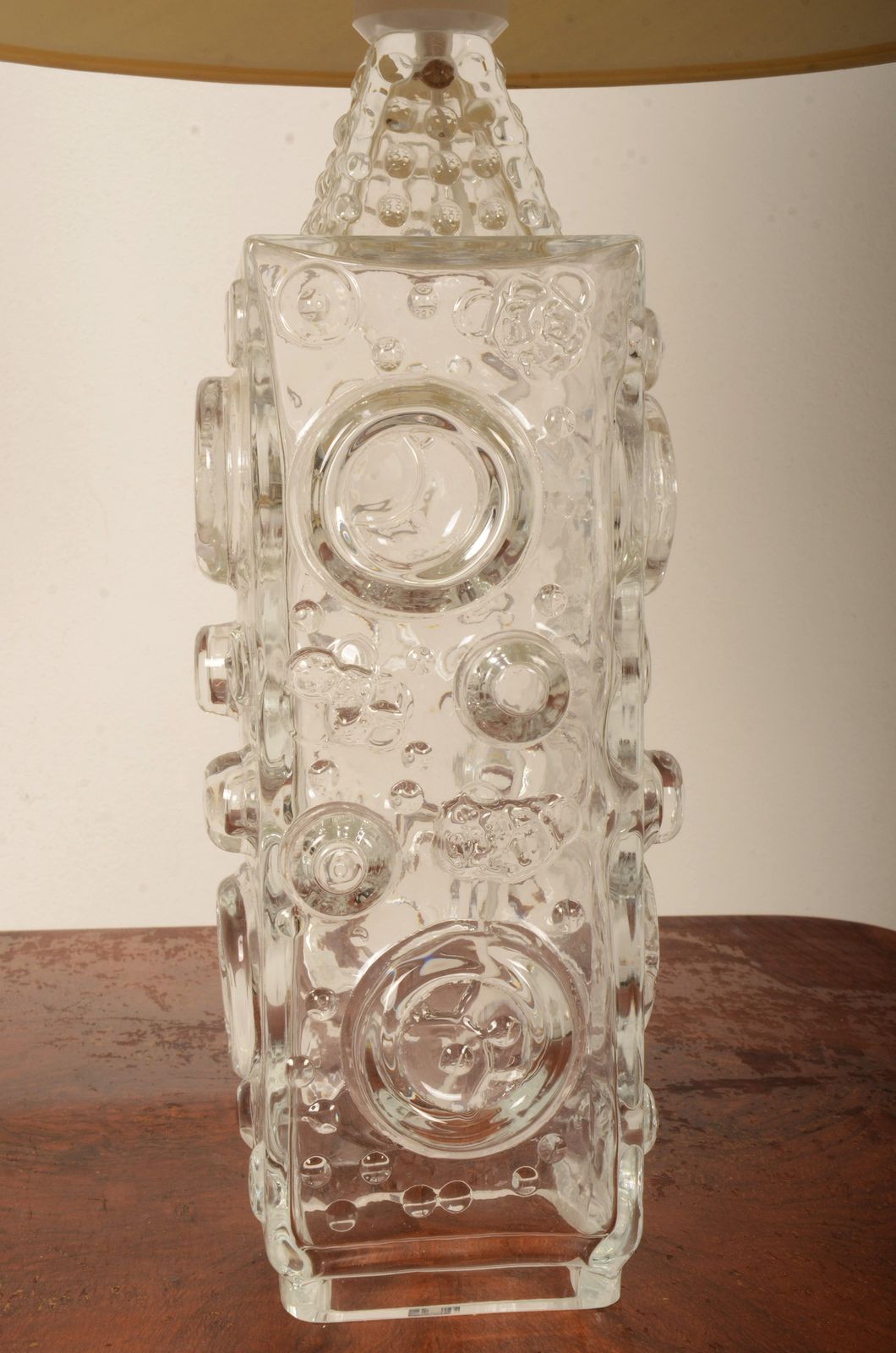 Large Glass Lamp Lamp By Josef Schott For Smalandshyttan photo Lighting