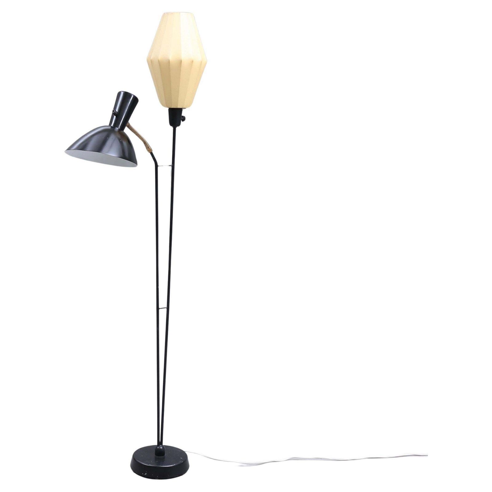 Rare Floor Lamp By Hans Bergström For Ateljé Lyktan From The 1950s