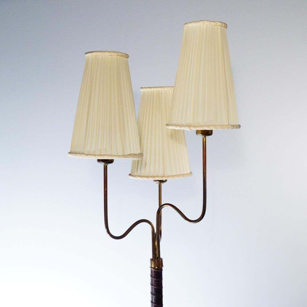 Rare Floor Lamp By Hans Bergström For Asea From The 1946s photo Lighting