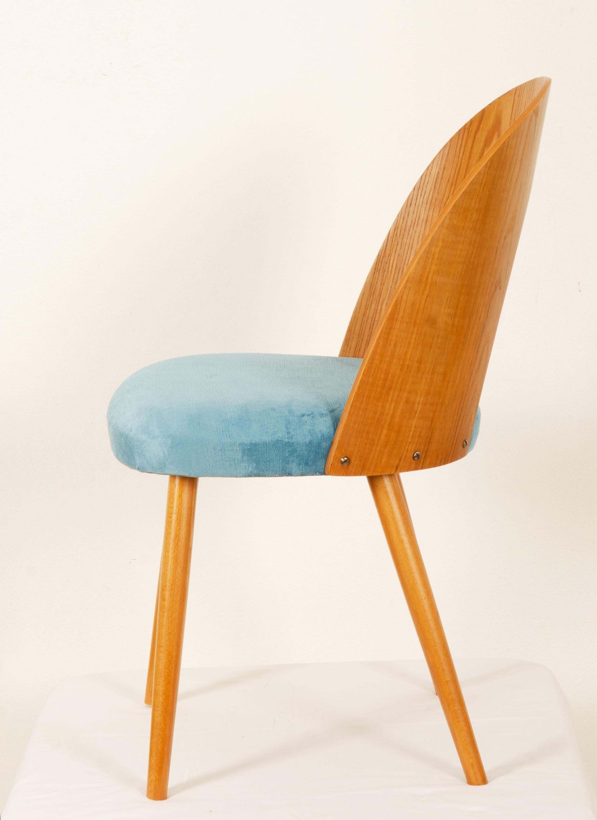 Mid Century Modern Ash Dining Chair By Antonin Suman For Tatra photo Furniture