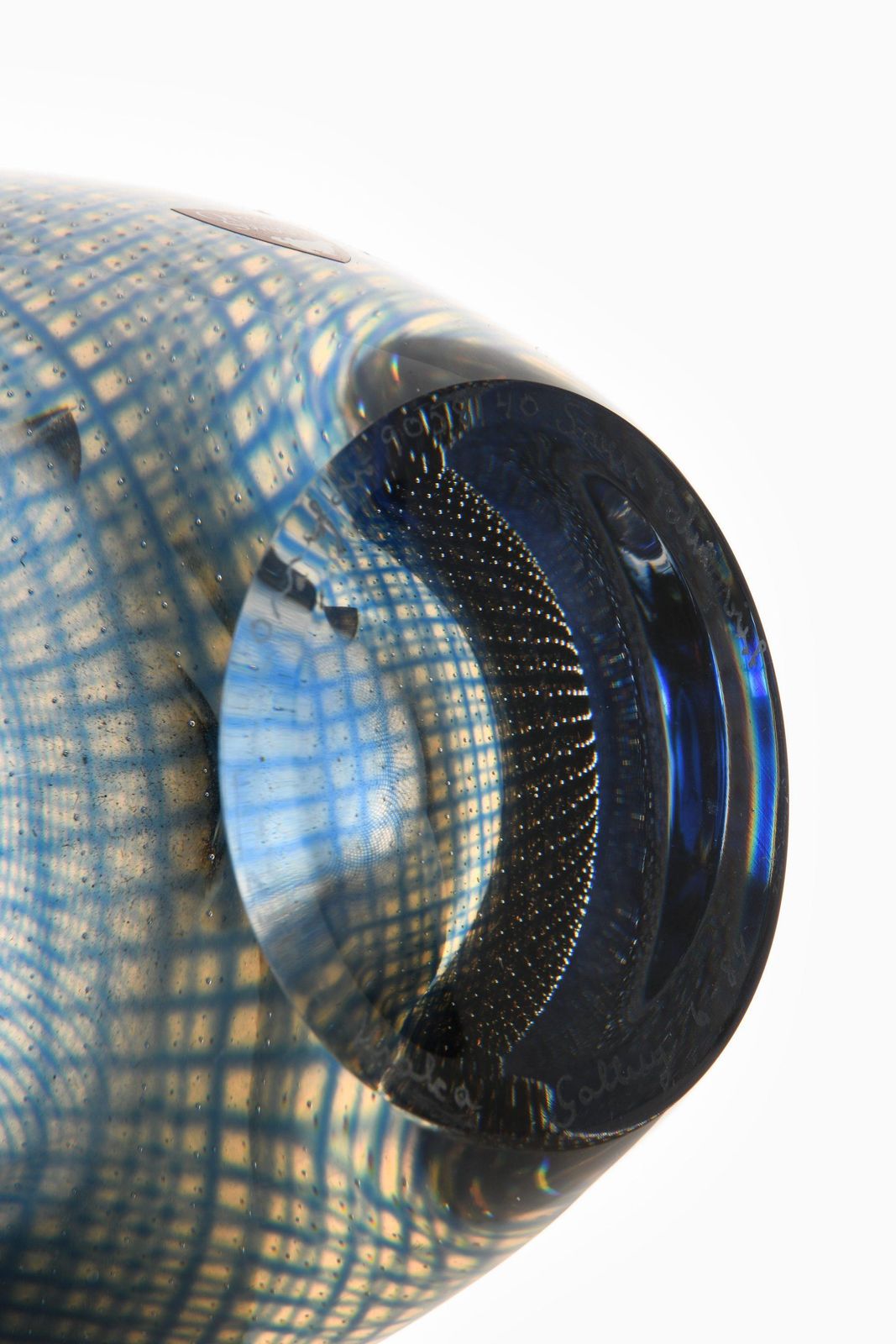 Glass Vase By Sven Palmqvist, 1950's photo Home Decor
