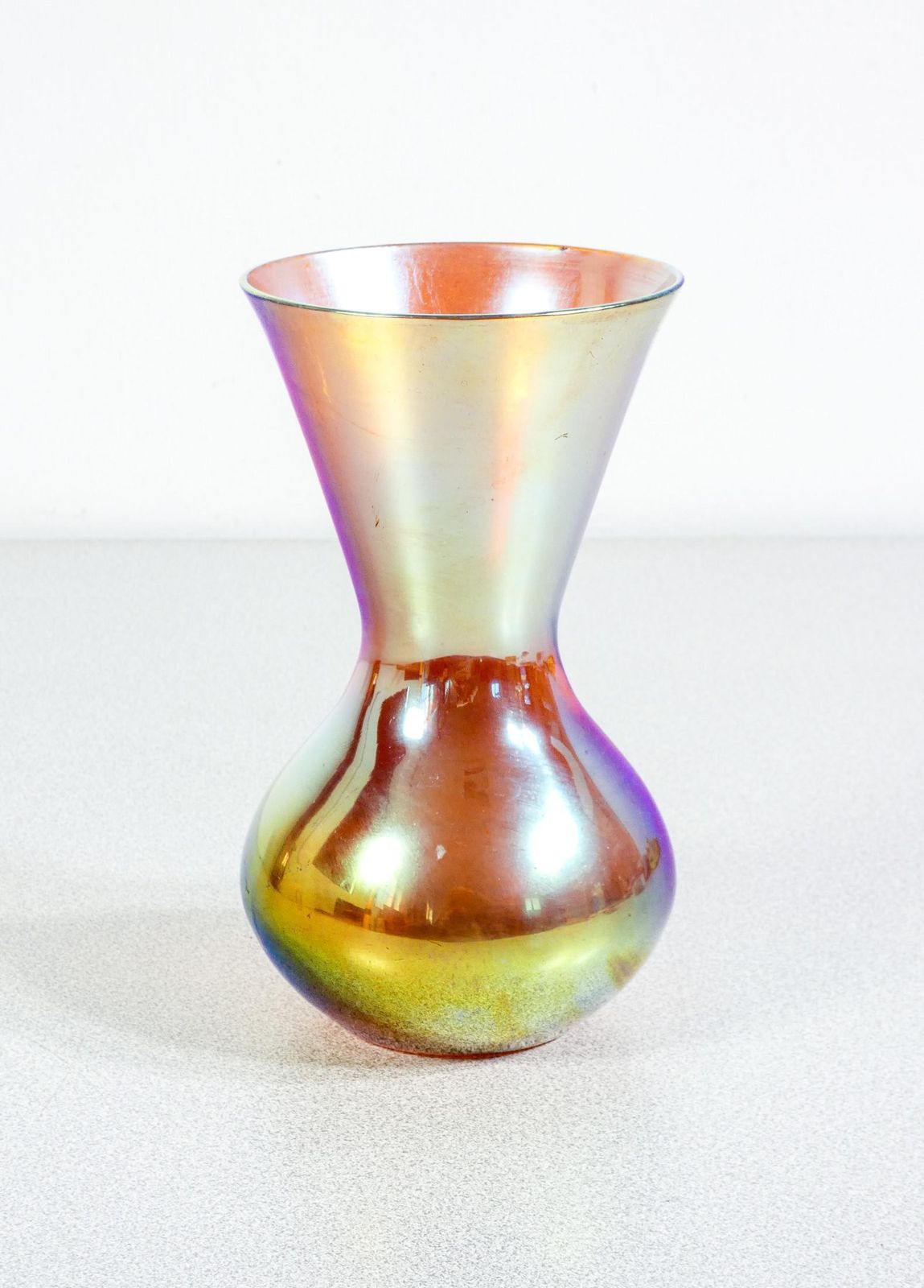 Wmf Myra Series Iridescent Blown Glass Vase. Germany, 1920s/30s photo for sale