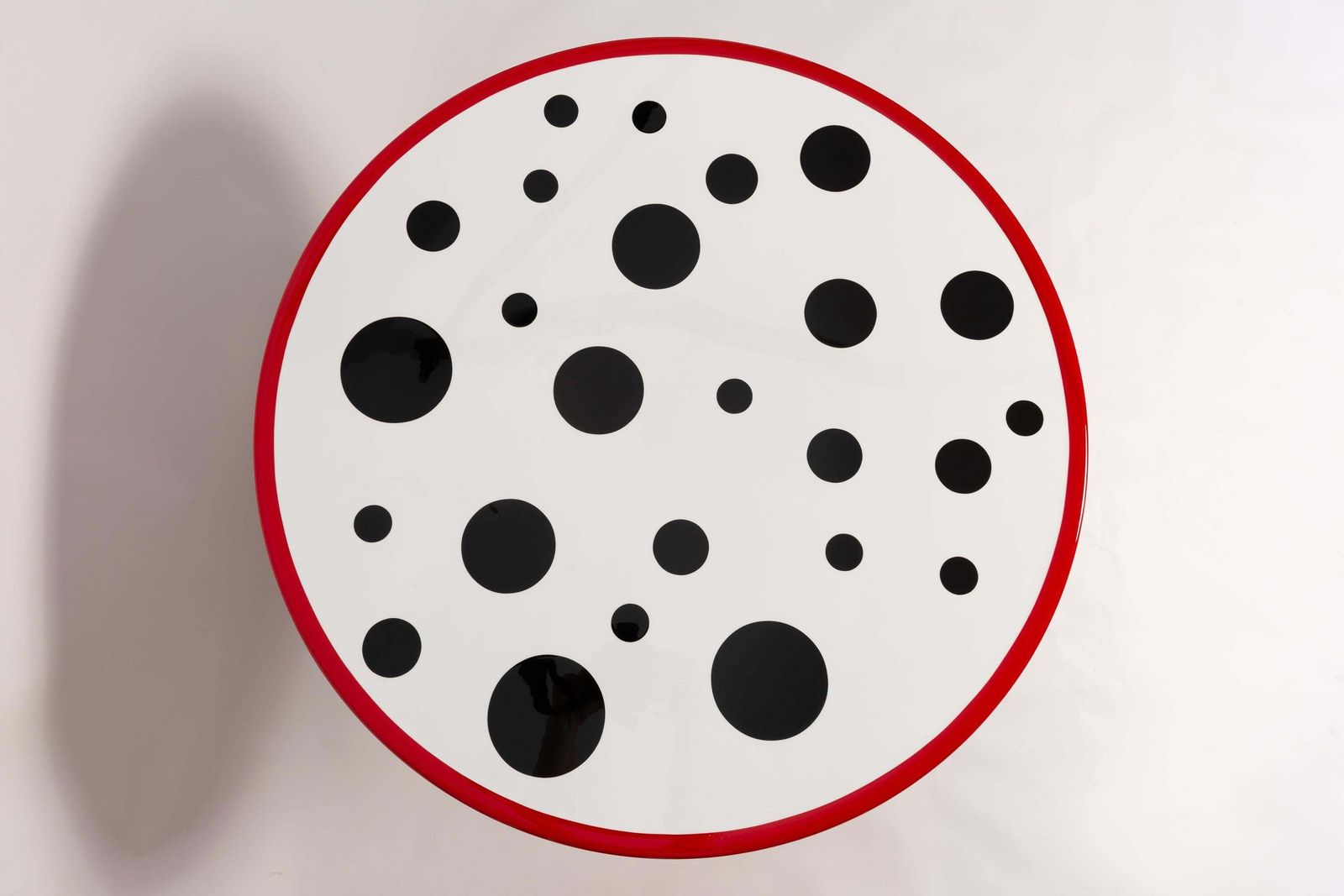 5166.0 Mid Century Cruella Dalmatian Kangaroo Table, By Ernst Moeckl, Germany, 1968 photo