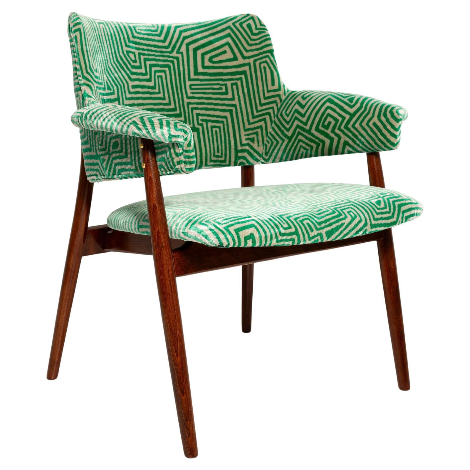 Mid Century Armchair Dedar Jamu Jungle, Type B 6148 Radomsko, Europe, 1960s
