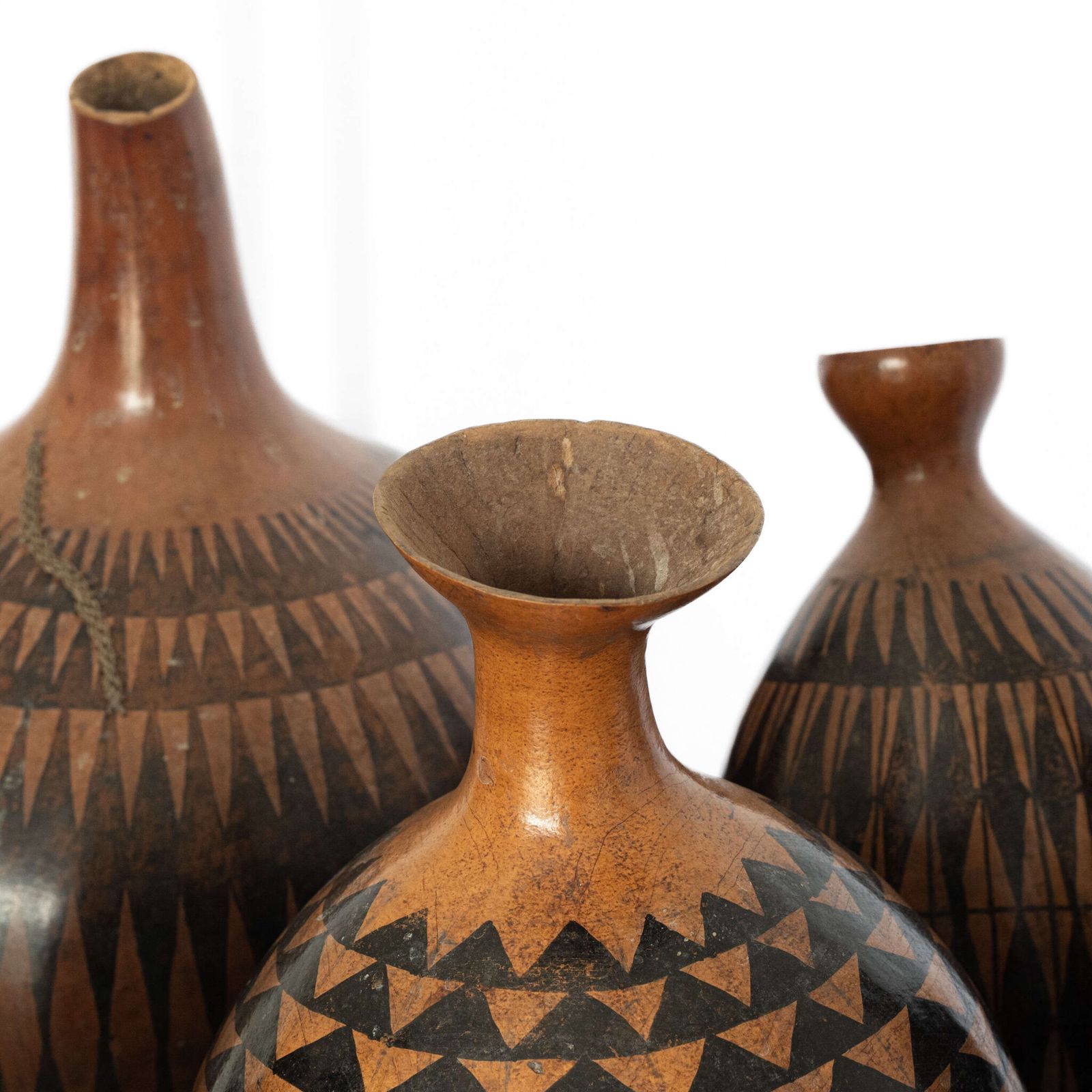 Collection Of 8 Rwandan Gourds photo 1350.0