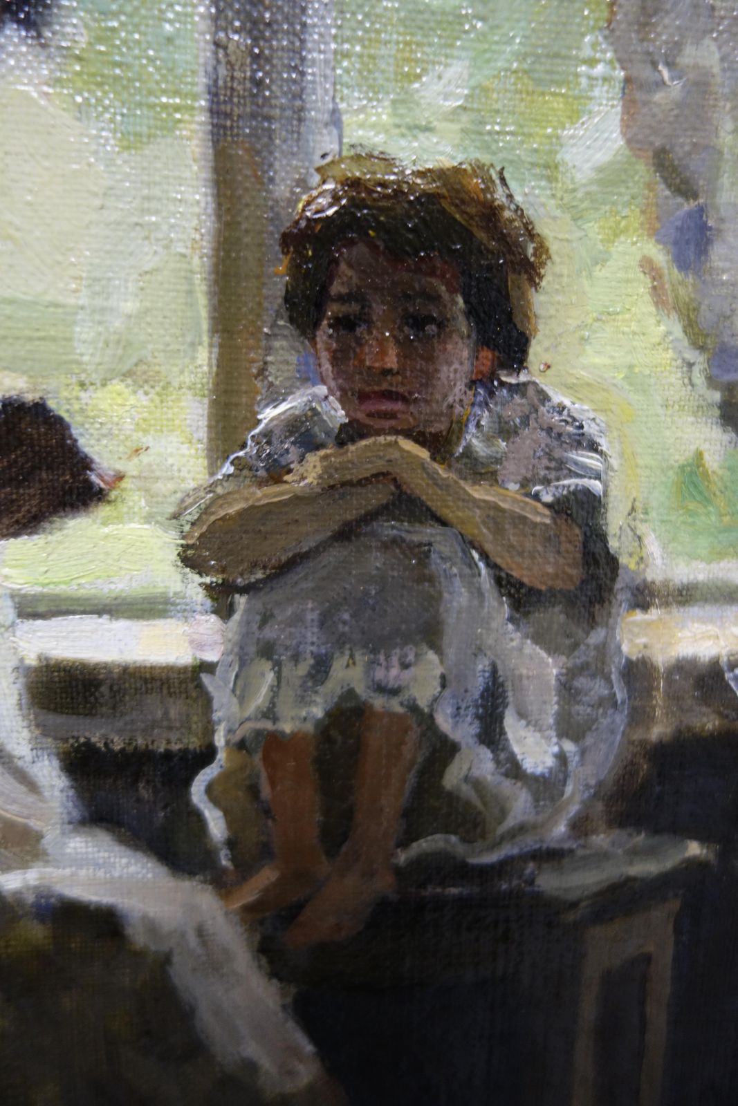 Boris Nicolaiev“The Fairy Tale” Oil Cm 40 X501955 photo for sale