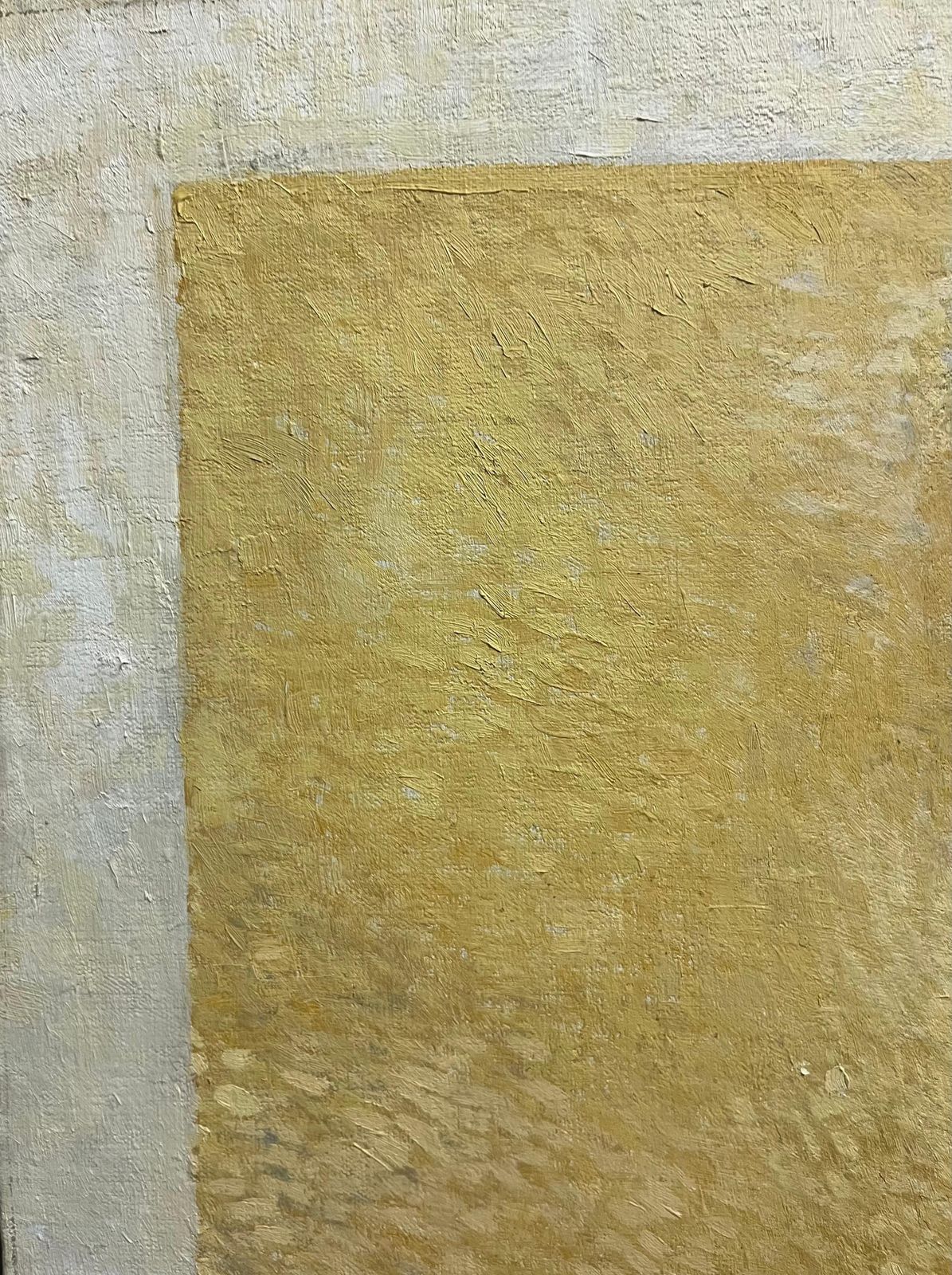 photo furniture Giacomo Soffiantino"Fossils And Shells" Oil Cm. 100 X 120 Yellow, Brown  19601960