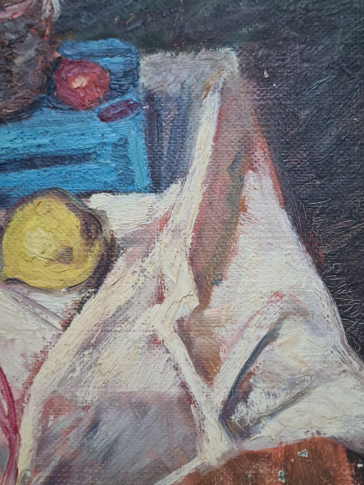 Charles H Imbertfrench Post Impressionist Still Life, Red Peppers, Homage To Cezanne1962 photo 517.0