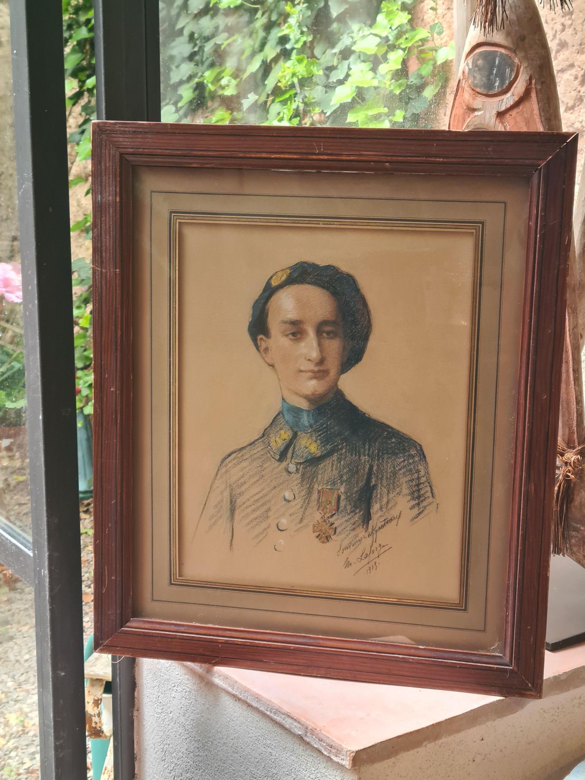 photo for sale Marie Laforgeearly 20th Century French Military Portrait, The Brave Soldier1919