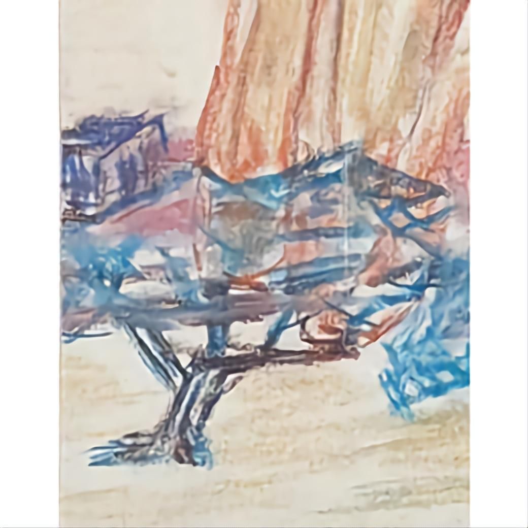 Bernadette Van Baarsen 'Saint Jean No.5' Contemporary Fauvist Pastel.2022 photo Art