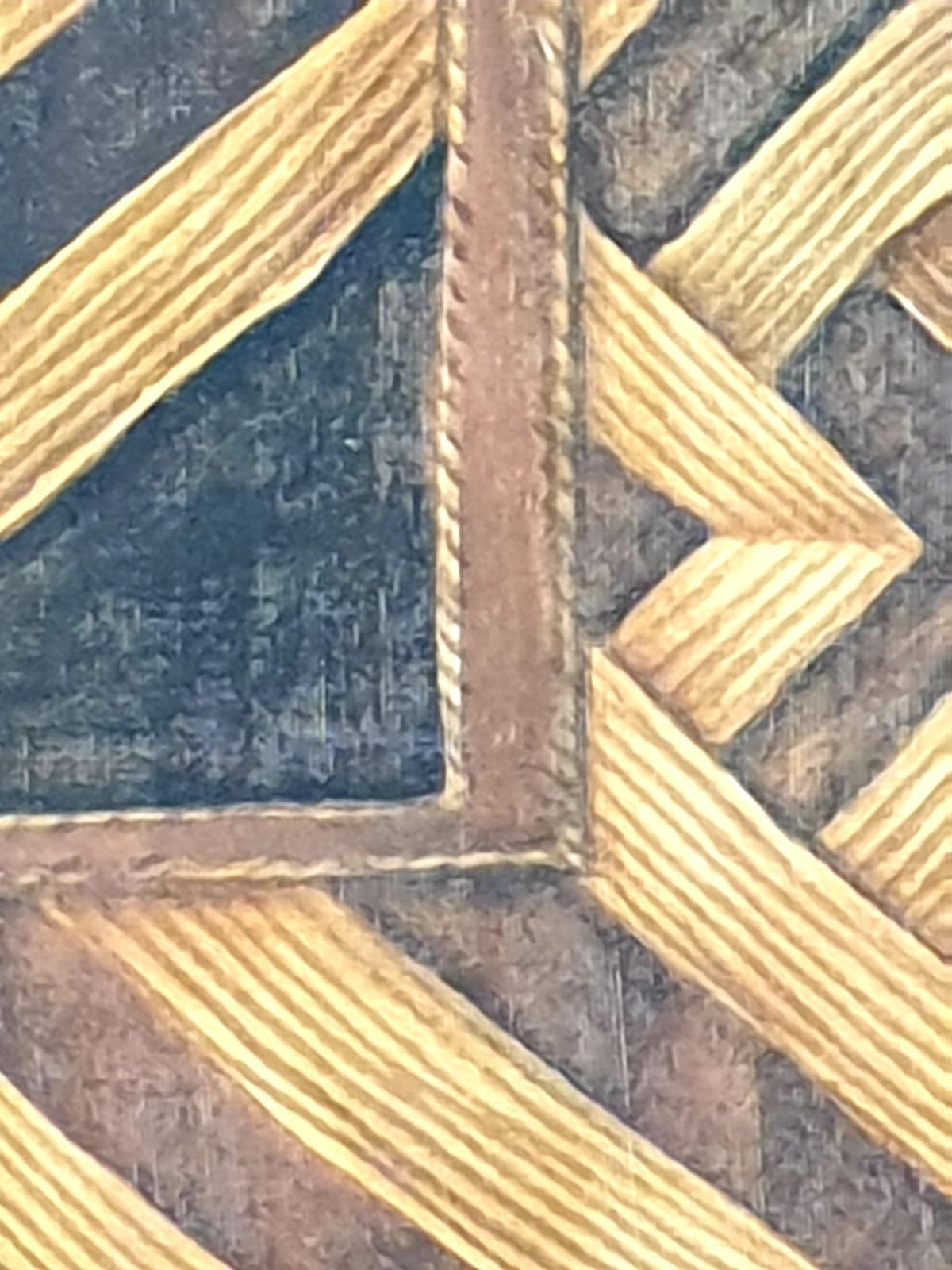photo furniture La Roche Laffitte, Painting Of An Antique Caucasian 'Kuba' Tribal Item, Watercolour On Silk