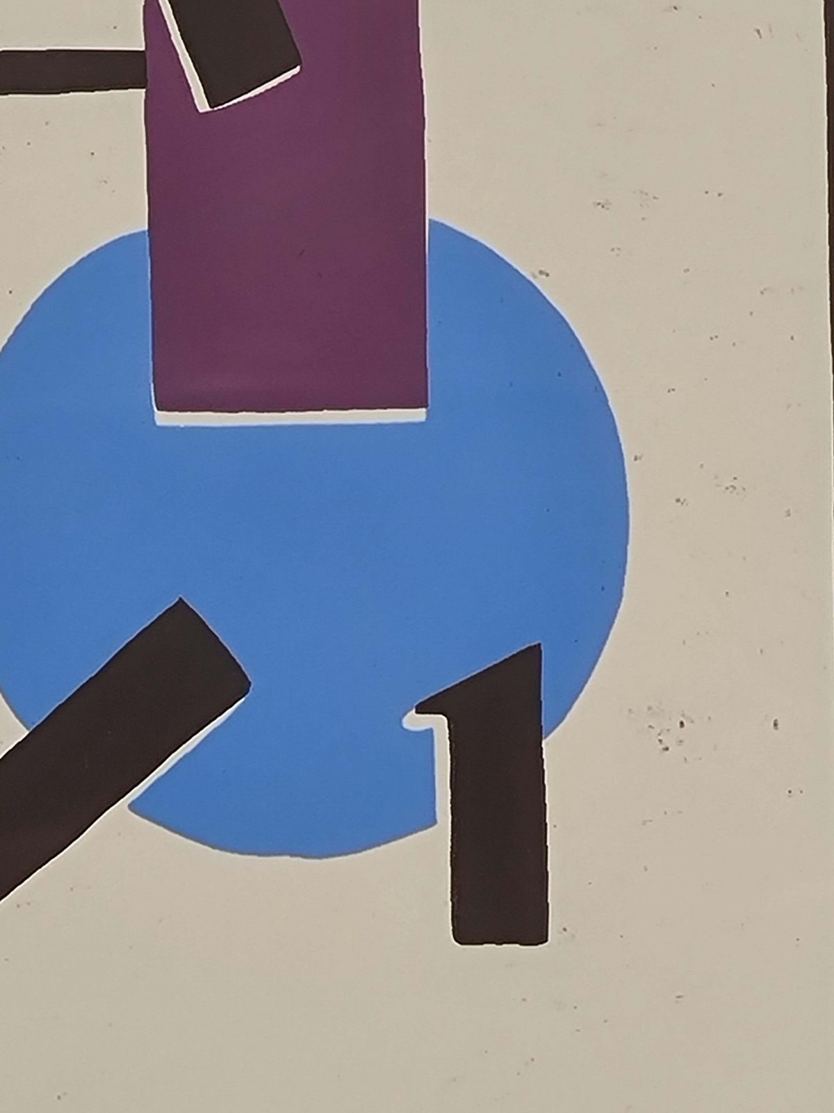 Sándor Bortnyik Constructivist Abstract Lithograph From Album Ma From 1921 (1921/1970) photo vinterior