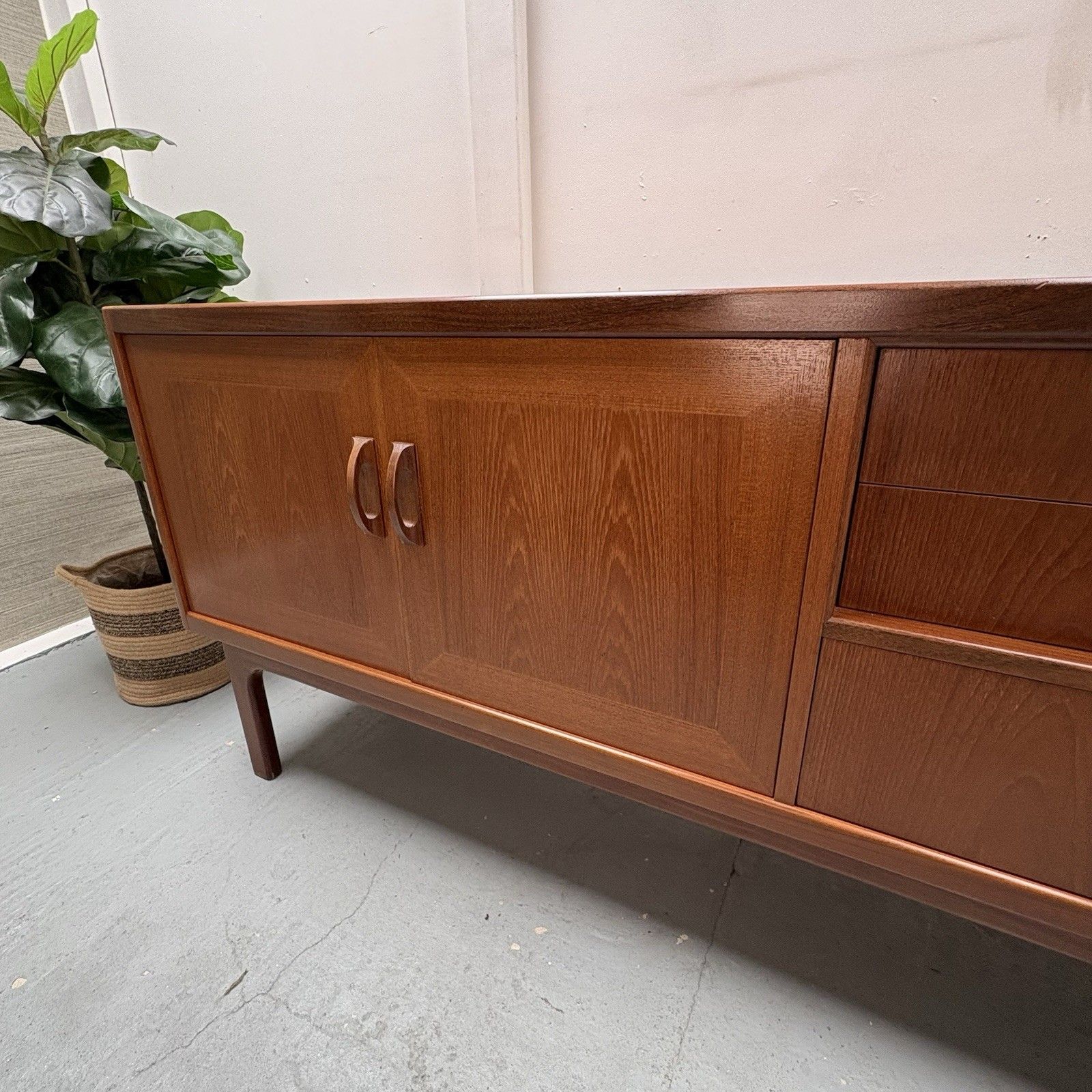 Midcentury G Plan Sierra Range Teak Sideboard C.1960 photo vinterior