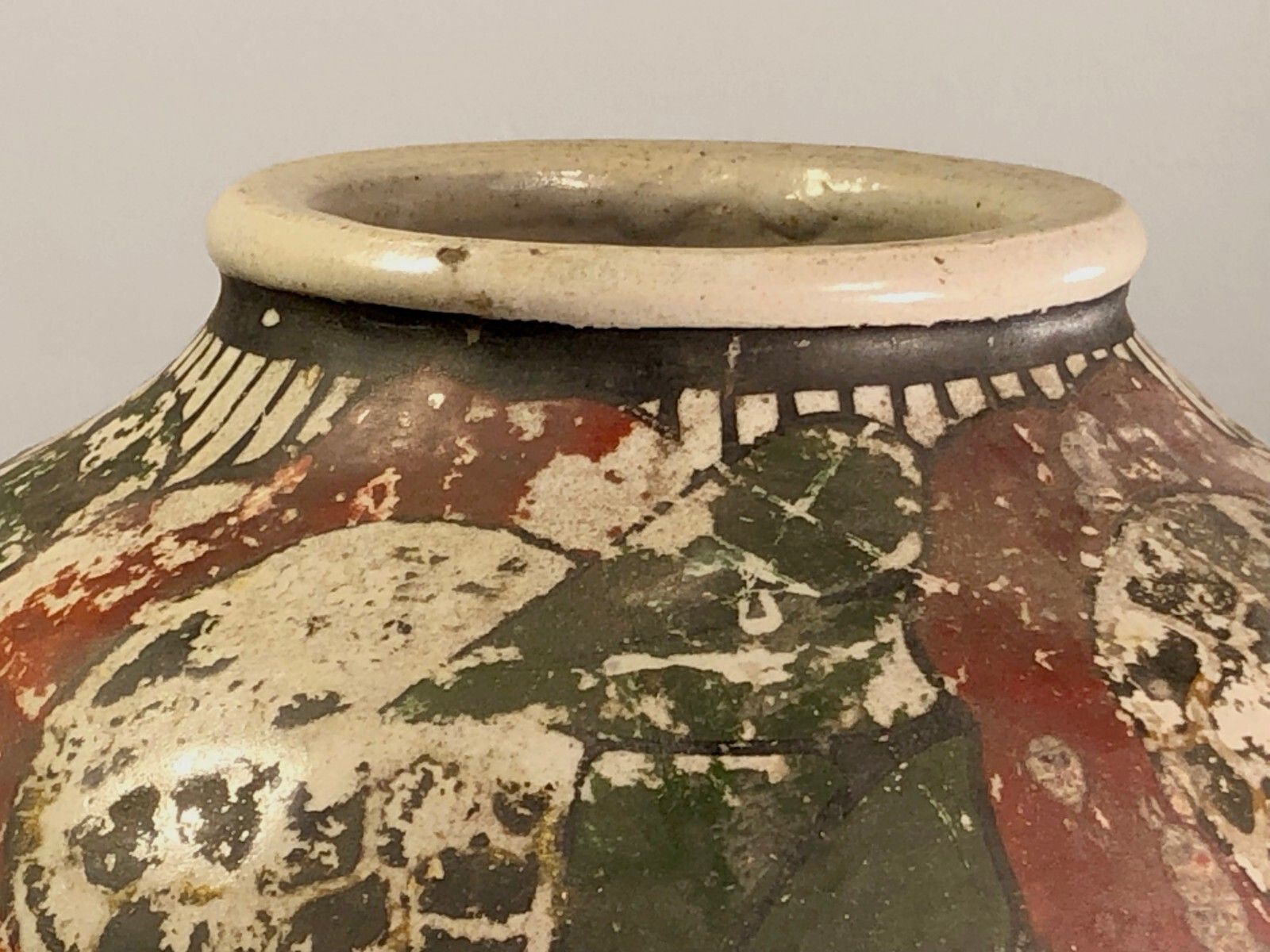 1930 Betsy Augeron Ceramic Vase Art Deco Nouveau Modernist Wiener Workshop photo 1092.0