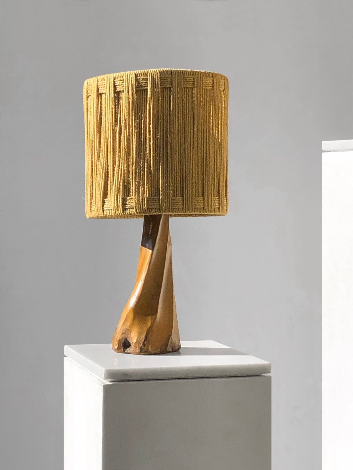 1970 Modernist Brutalist Lamp Shabby Chic Noll Nakashima Chapo Audoux Minnet photo buy