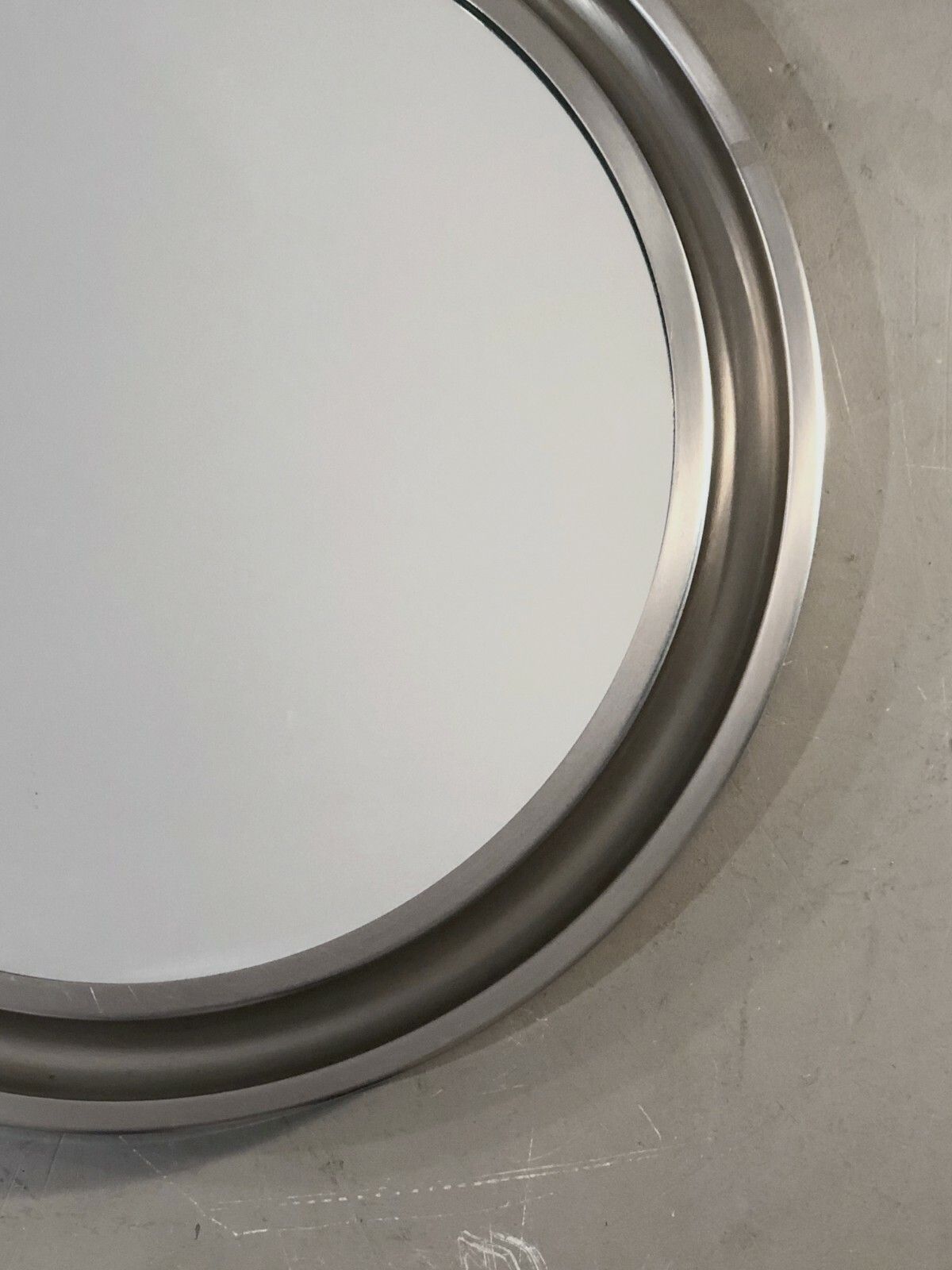 1970 Sergio Mazza Miroir "Narcisso" Artemide Post Modernist Space Age Guzzini photo vinterior