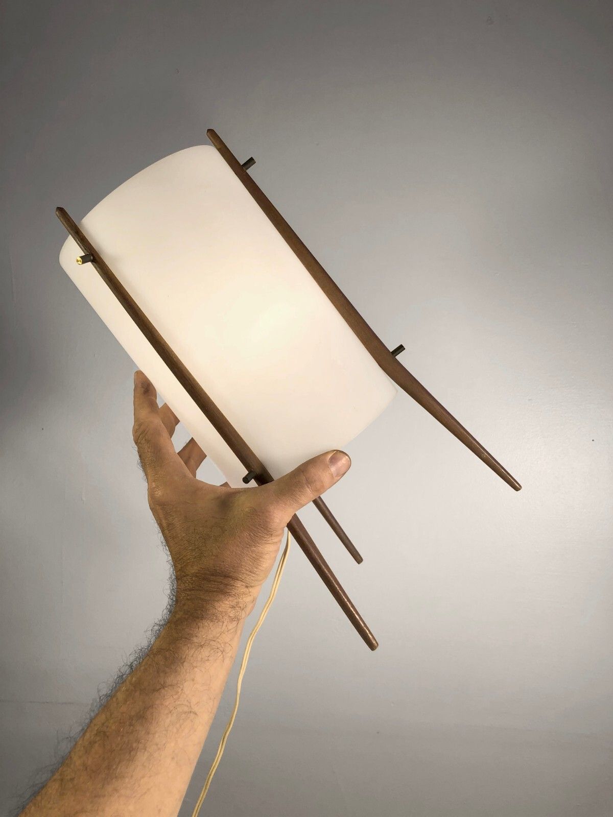 1950 Alfaplex Modernist Lamp Scandinavian Dansk Stilnovo Arteluce Disderot photo for sale