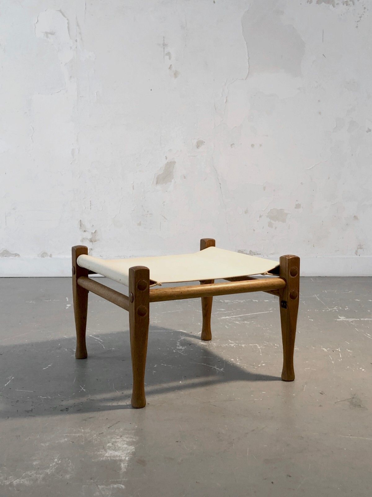 1950 Kaare Klint Safari Stool Modernist Dansk Scandinavian Arne Jacobsen photo 674.0