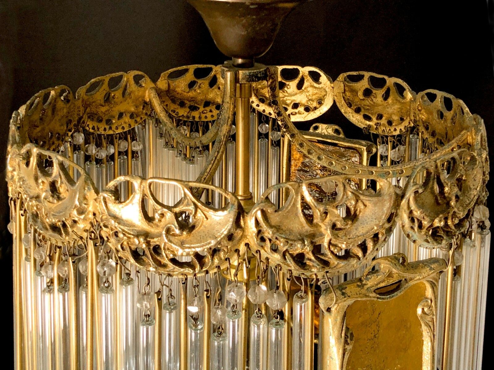 1900 1960 Hector Guimard Chandelier Art Deco New Shabby Chic Neo Classical photo furniture