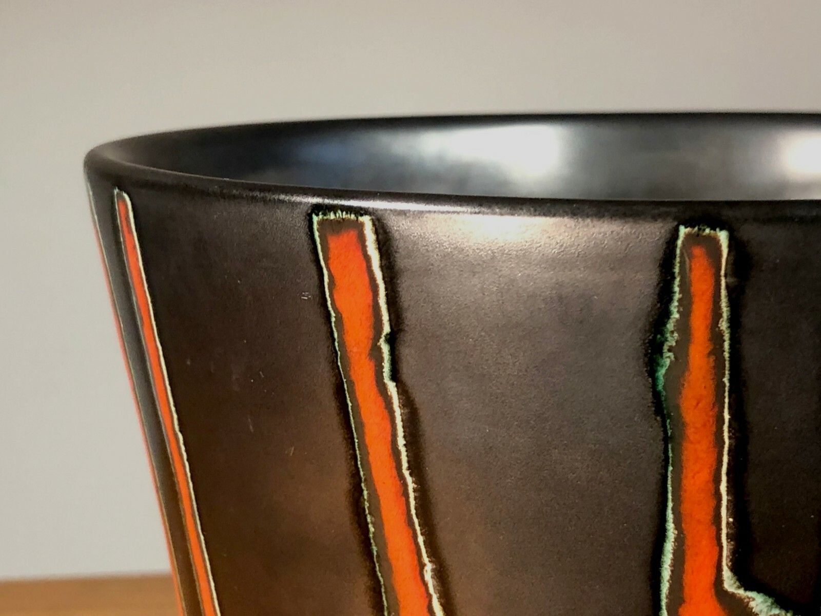 1950 Modernist Shabby Chic Ceramic Flower Pot Vallauris Cloutier Accolay photo buy