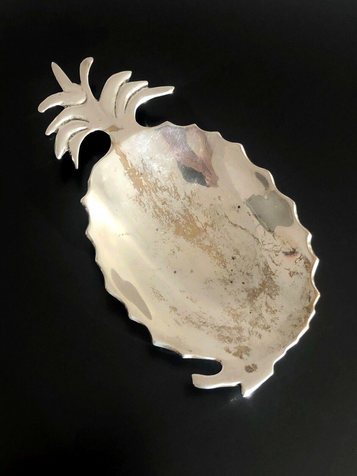 1970 2/2 Pineapple Cup Silver Bronze Shabby Chic Christofle Jansen Pergay Romeo photo buy