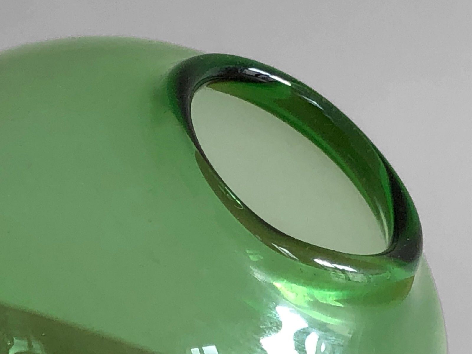 1960 Biot 2 Ball Modernist Glass Free Form Shabby Chic Morin Murano photo buy
