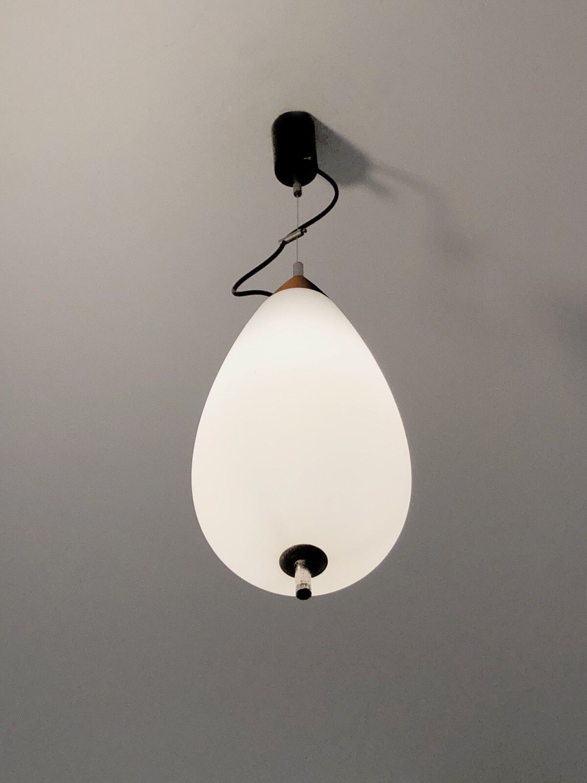 1960 Reggiani Suspension Modernist Space Age Arteluce Stilnovo Dansk Disderot photo vinterior