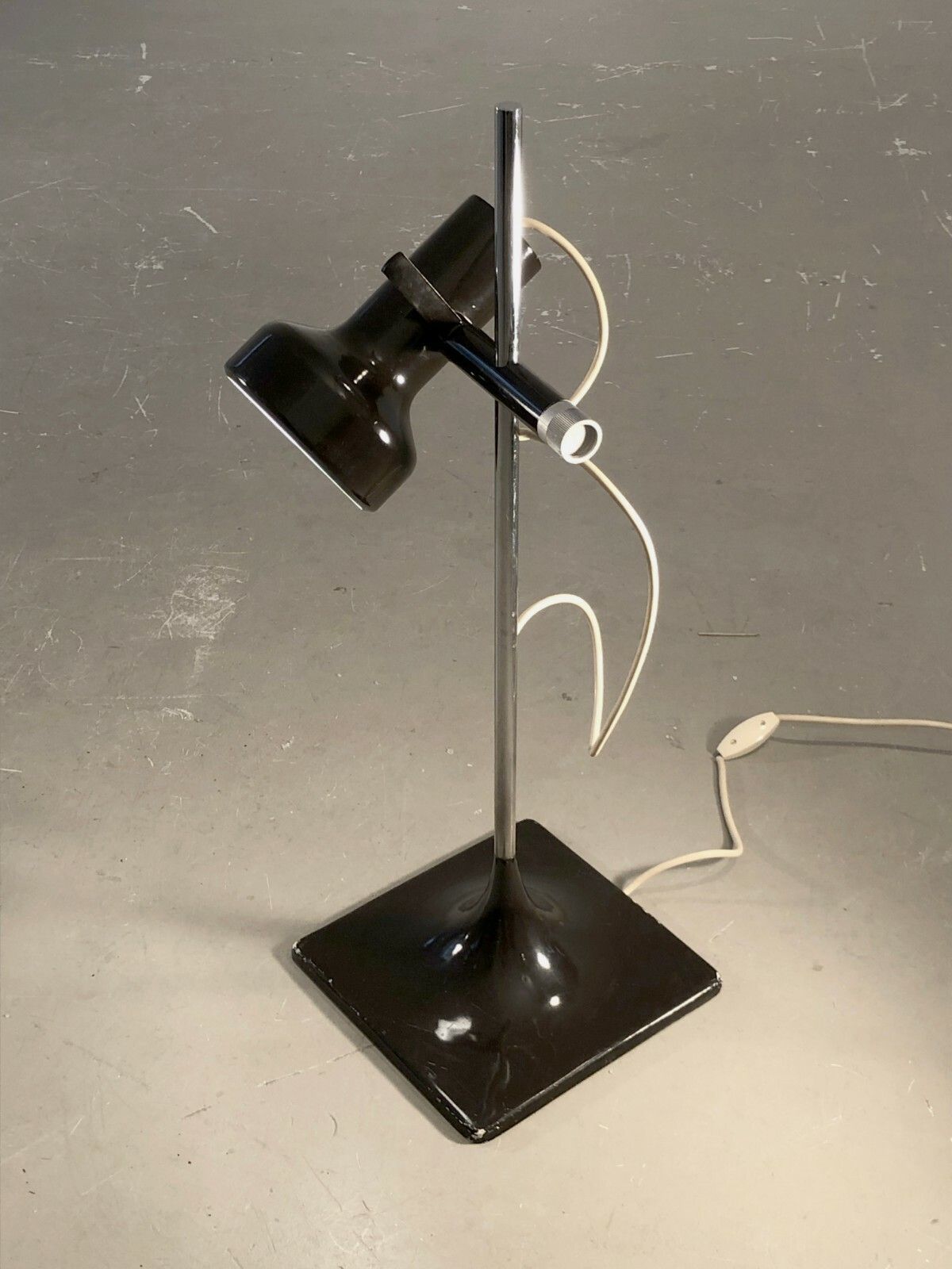 1970 Etienne Fermigier Monix Lamp F 162 Modernist Stilnovo Arteluce Disderot photo for sale