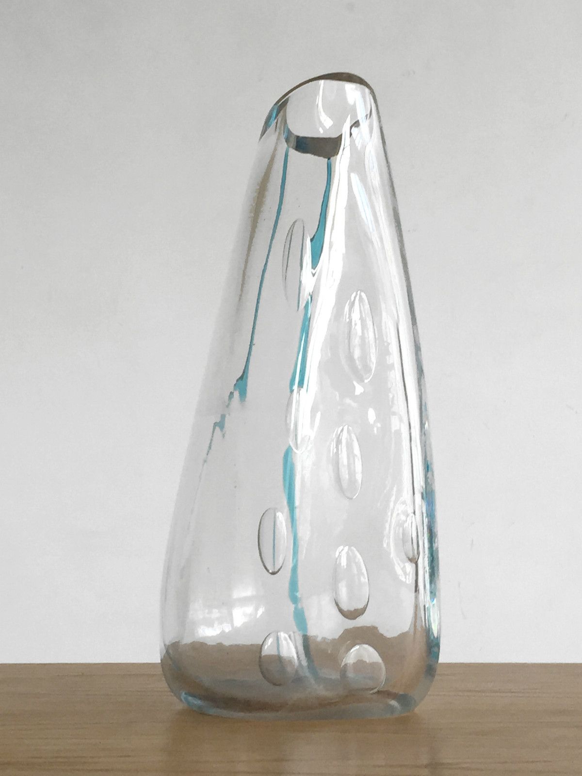 1980 Post Modernist Sculpture Glass Vase Memphis Free Form Venini Murano photo for sale