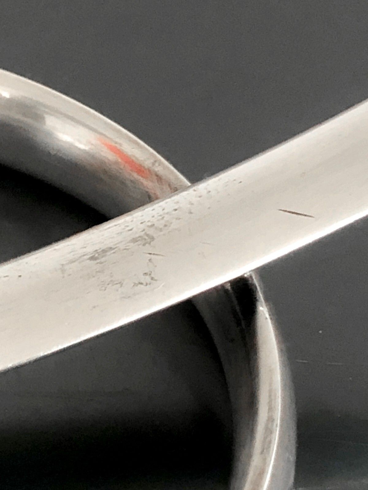1970 Bougeoir Modernist Candlestick Silver Metal Christofle Sabattini Gaul photo for sale