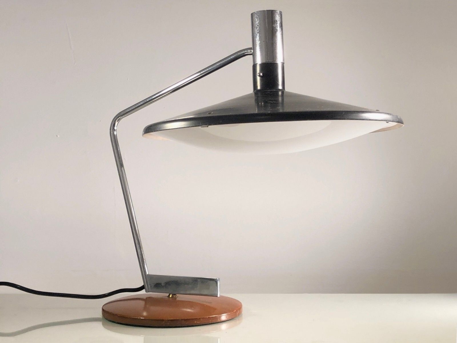 2021.0 1950 Georges Frydman Efa Modernist Lamp Bauhaus Reconstruction Guariche Paulin photo