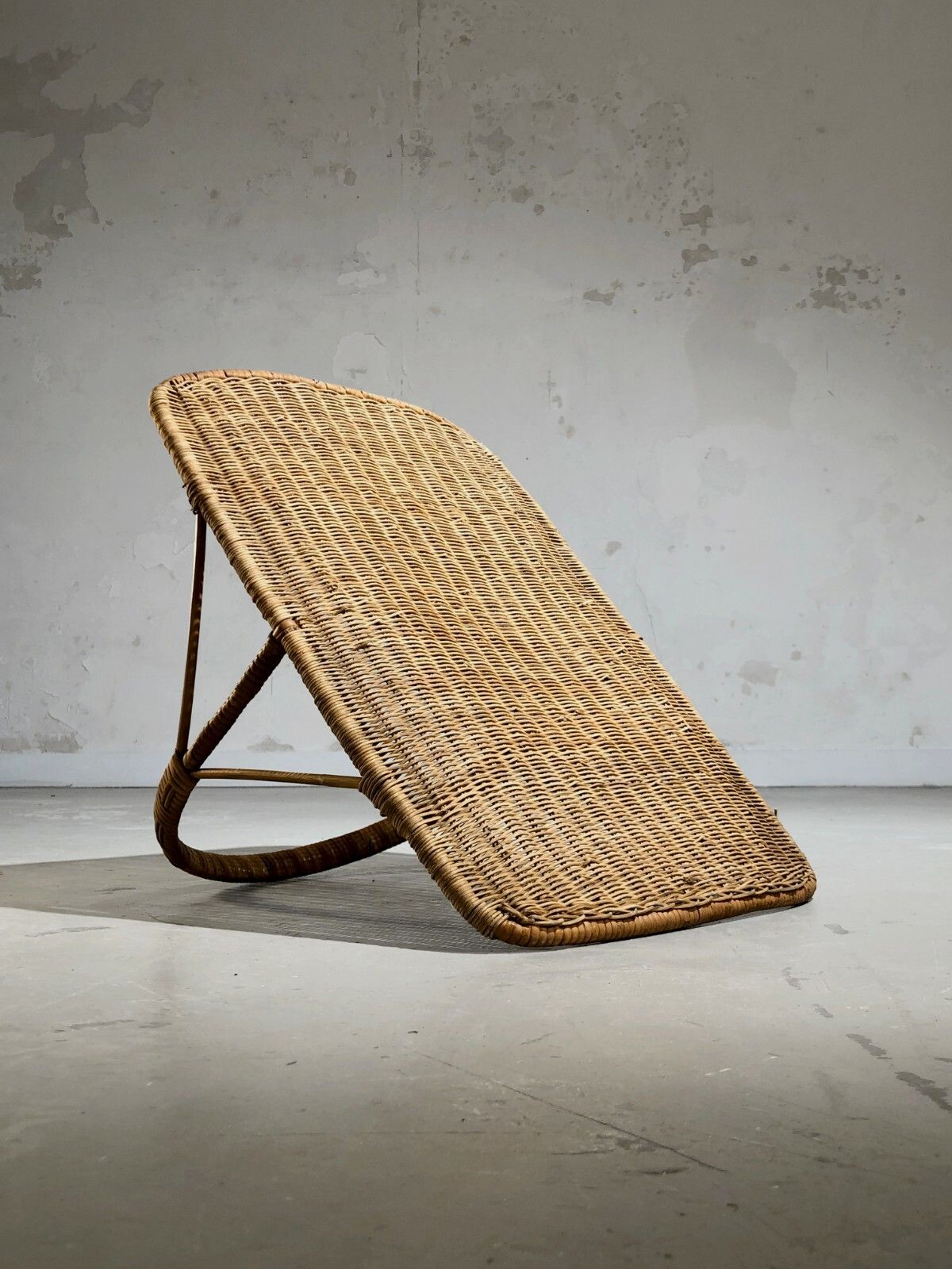 1950 Modernist Brutalist Free Form Folk Art Book Holder Basket photo Home Decor
